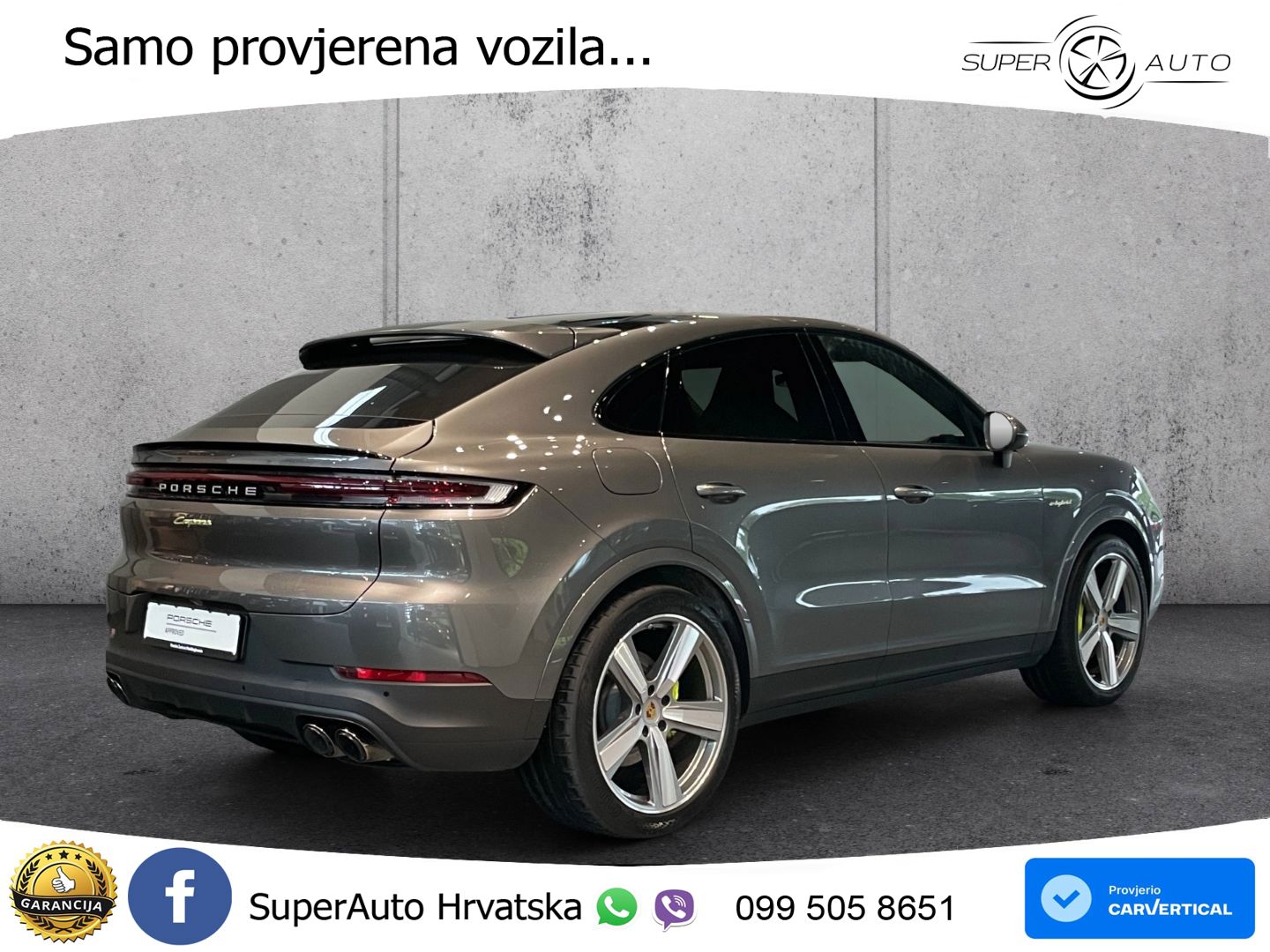 Porsche Cayenne Coupe 3.0 V6 (470 KS) E-Hybrid Tiptronic S