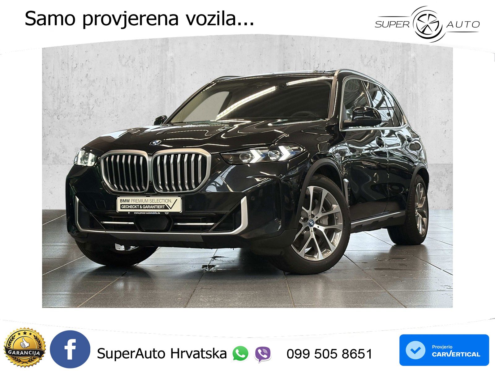 BMW X5 50e (490 KS) xDrive Steptronic LED+GR SJED+ACC