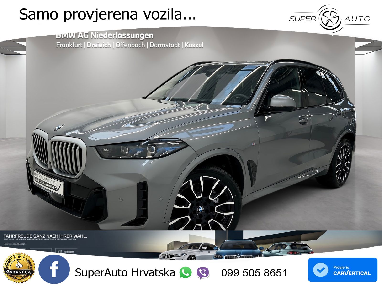 BMW X5 30d (298 KS) xDrive Steptronic M Sport LED+GR SJED+ACC