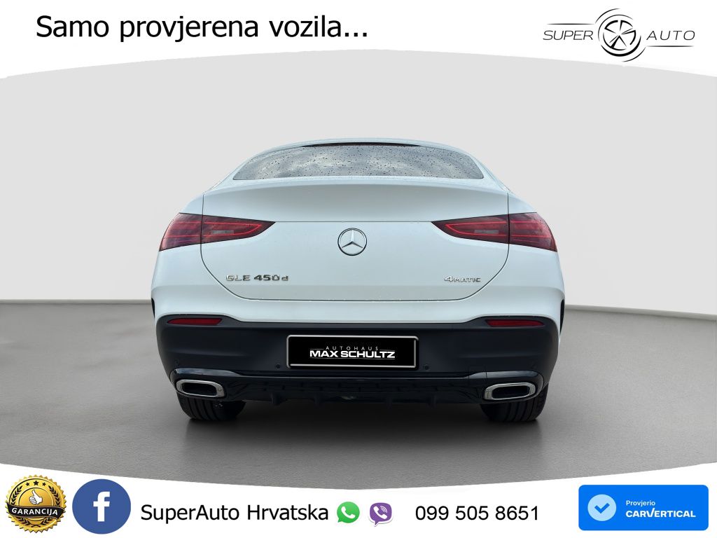Mercedes GLE Coupe 450d (367 KS) EQ Boost 4MATIC 9G-TRONIC LED+GR SJED+ACC