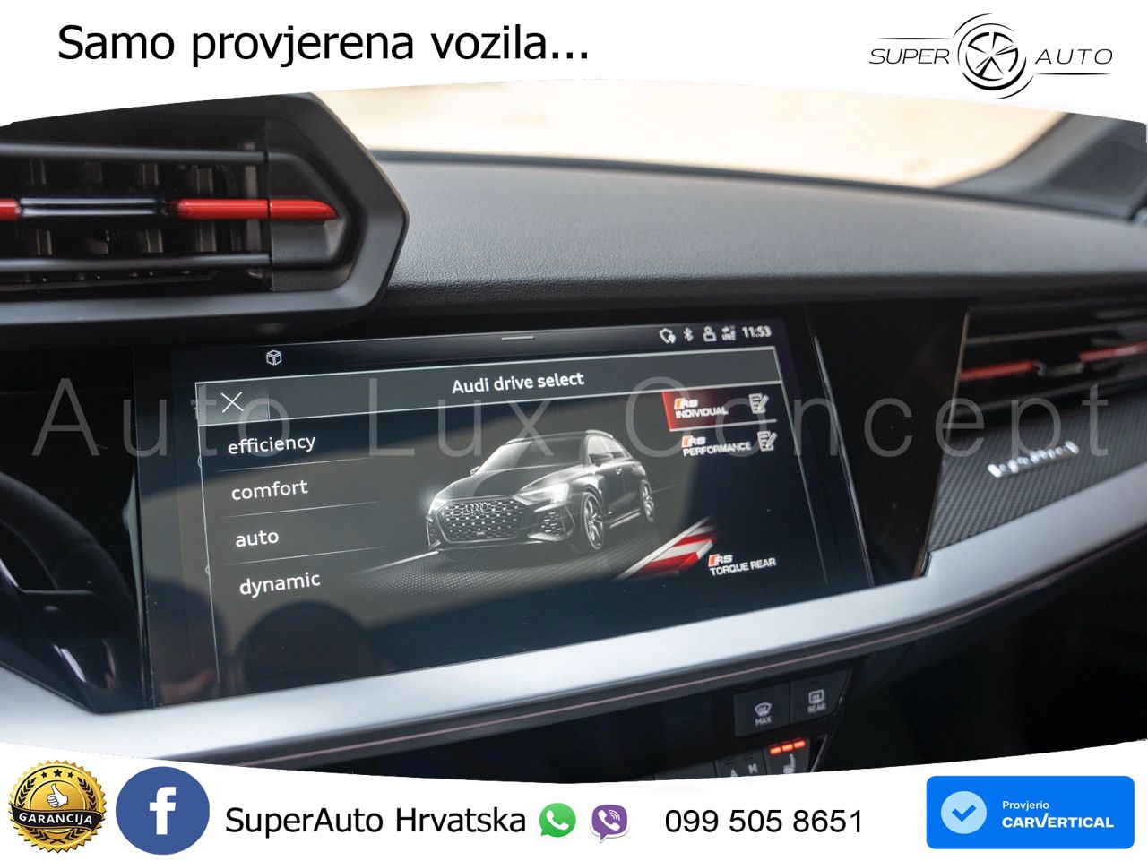 Audi RS3 Sedan 2.5 TFSI (400 KS) quattro S tronic LED+GR SJED+ACC