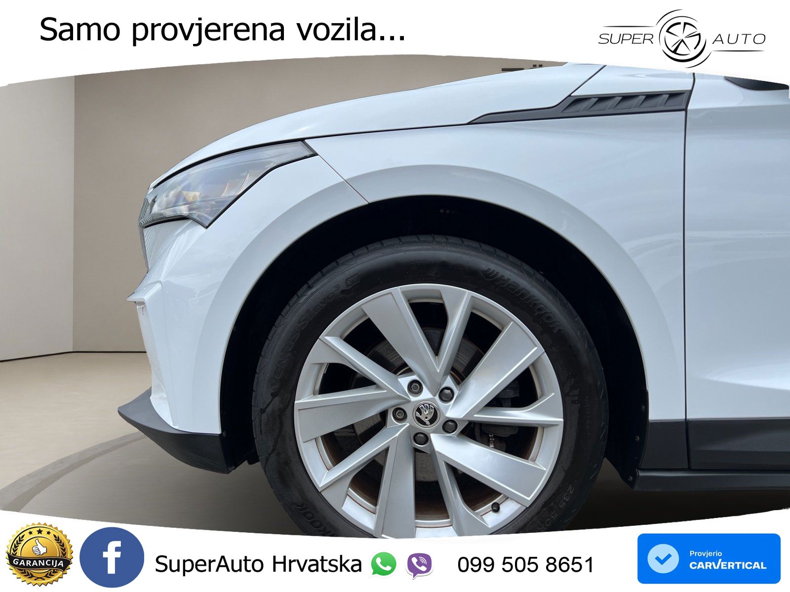 Škoda Enyaq iV 80 82 kWh (204 KS) LED+GR SJED+ACC
