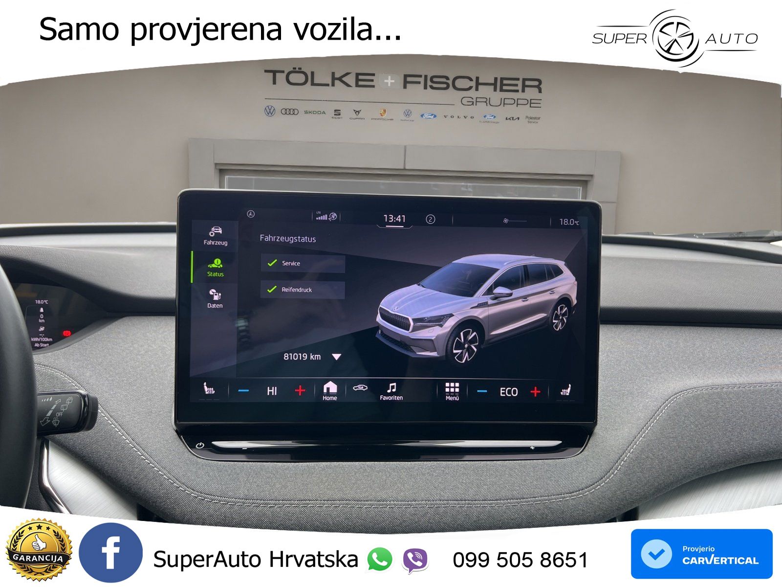 Škoda Enyaq iV 80 82 kWh (204 KS) LED+GR SJED+ACC