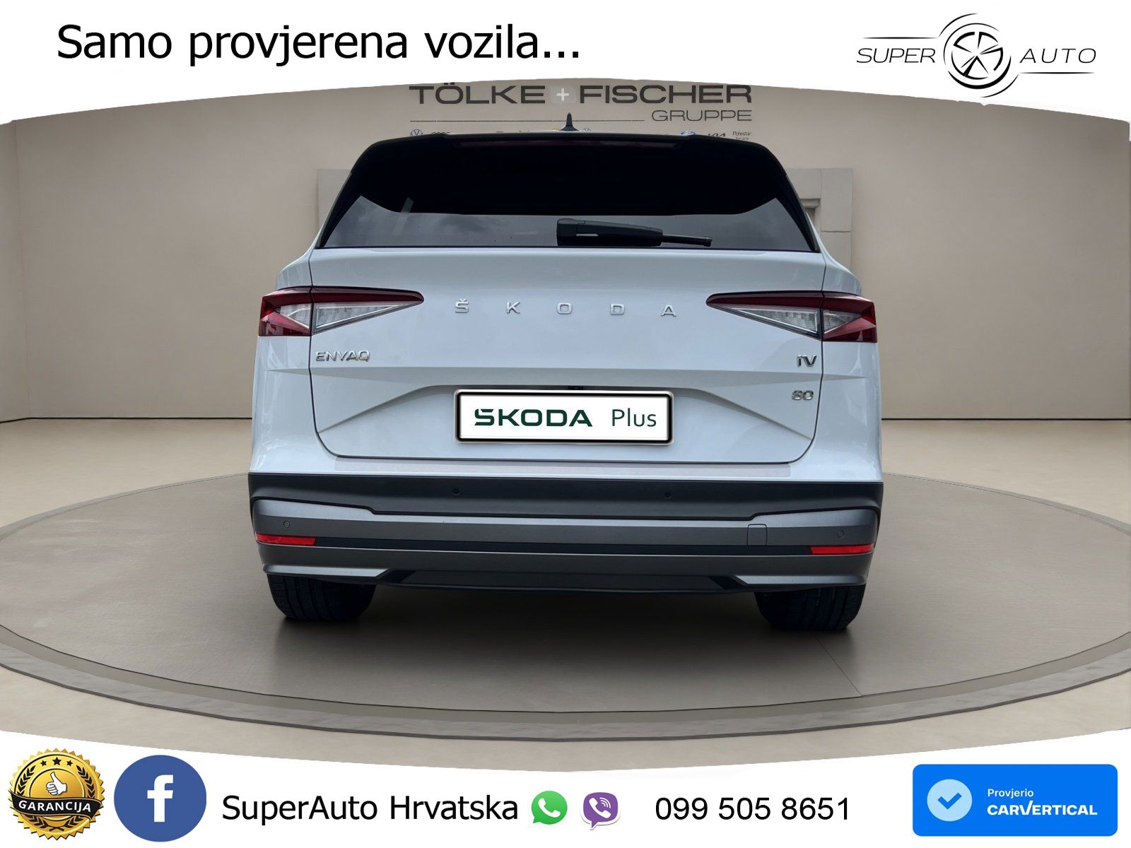 Škoda Enyaq iV 80 82 kWh (204 KS) LED+GR SJED+ACC