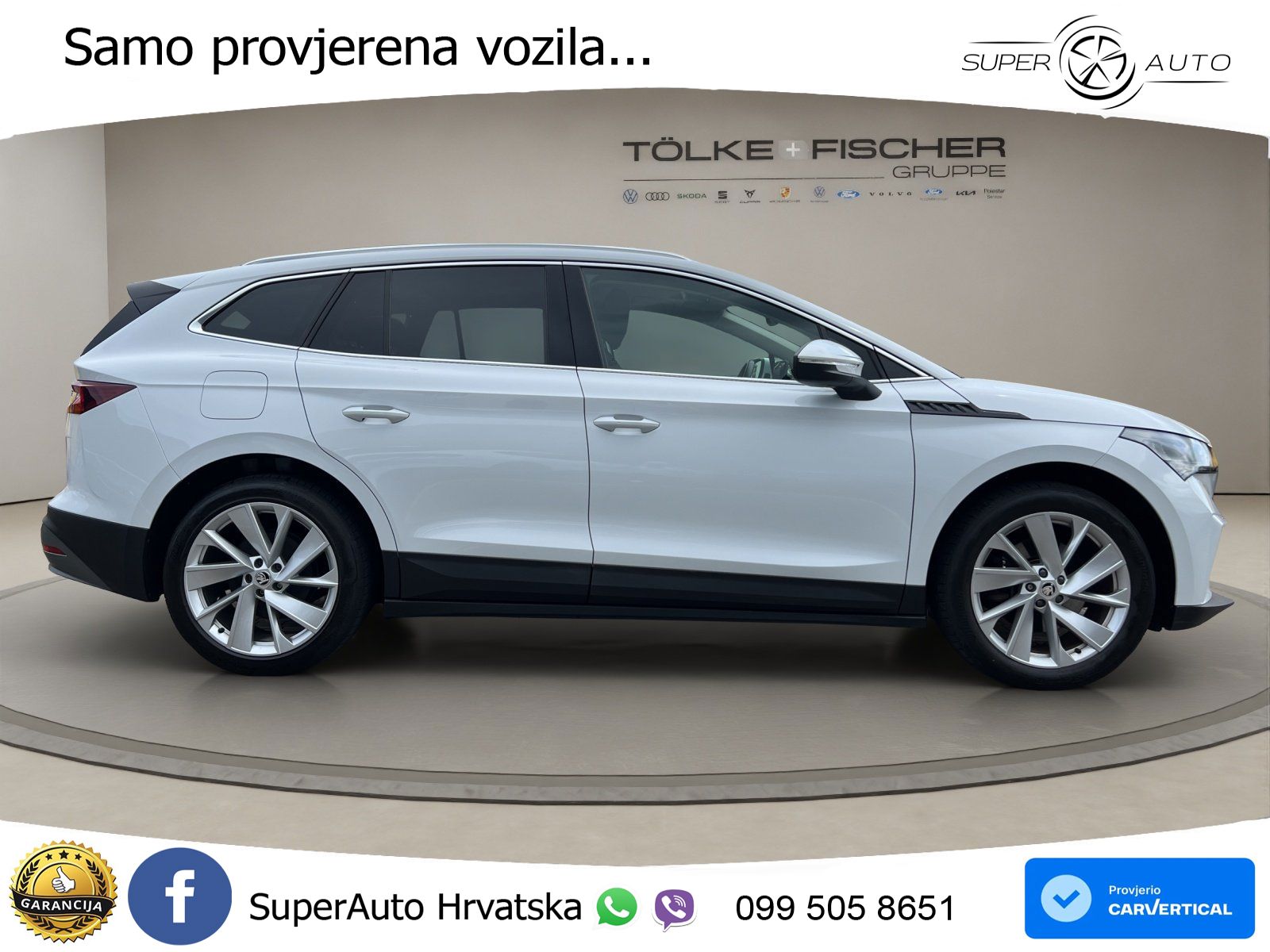 Škoda Enyaq iV 80 82 kWh (204 KS) LED+GR SJED+ACC