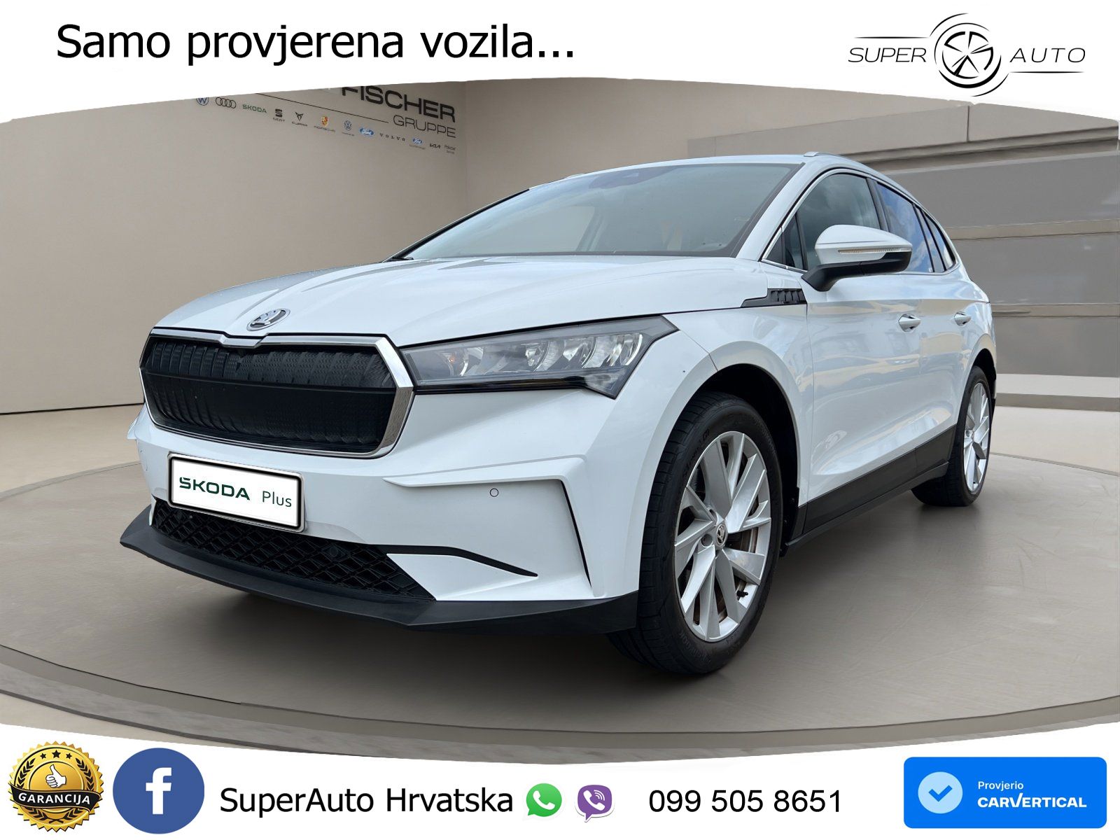 Škoda Enyaq iV 80 82 kWh (204 KS) LED+GR SJED+ACC