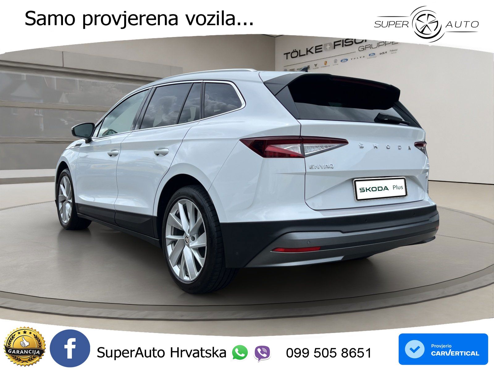 Škoda Enyaq iV 80 82 kWh (204 KS) LED+GR SJED+ACC