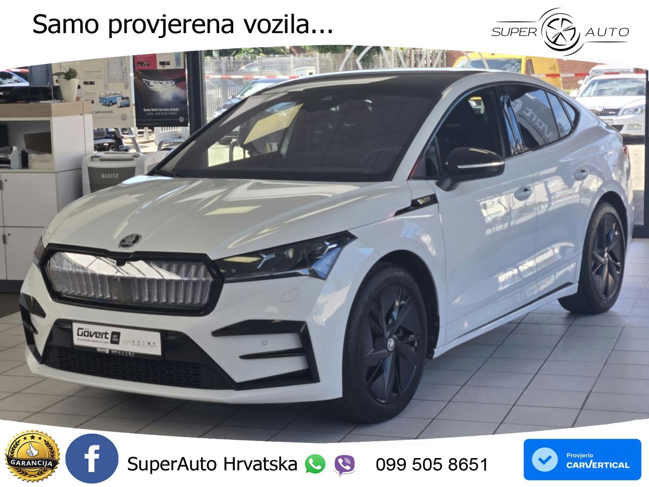 Škoda Enyaq iV RS 82 kWh (299 KS) AWD LED+GR SJED+ACC