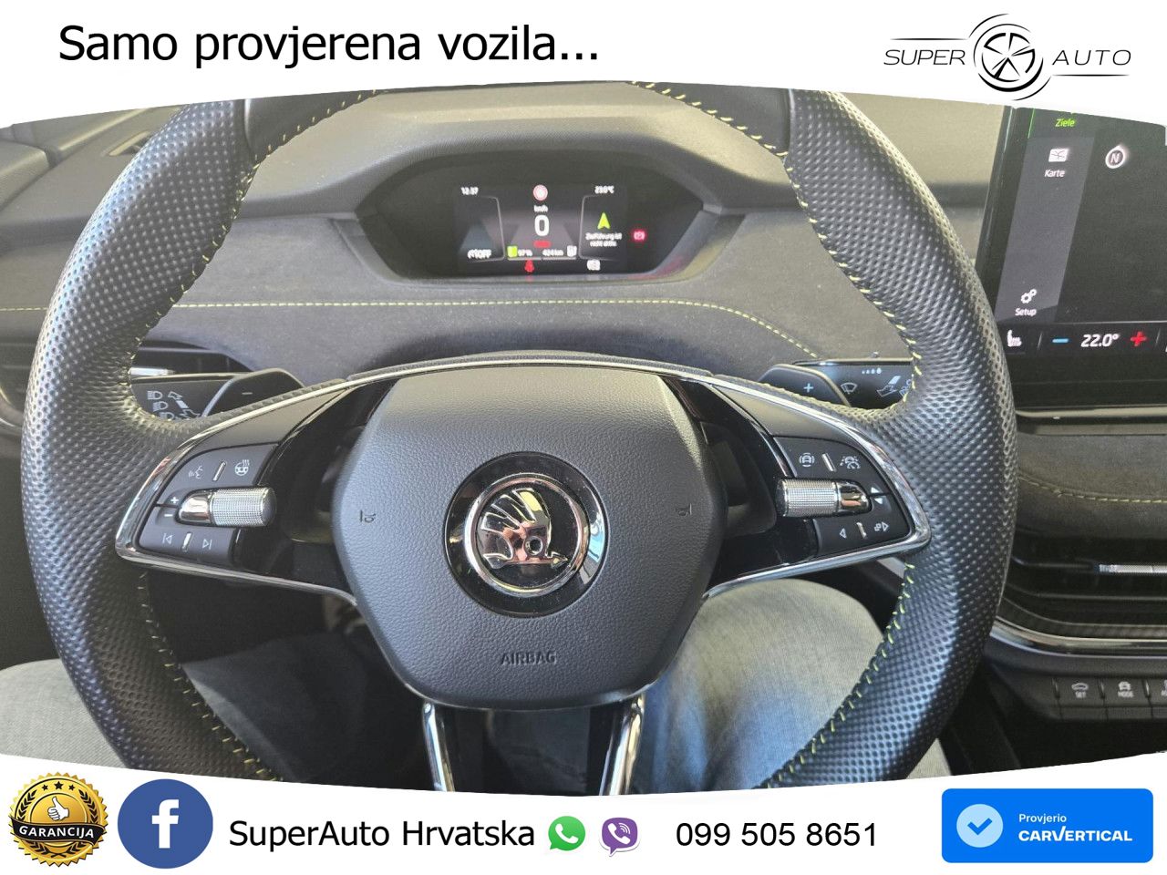 Škoda Enyaq iV RS 82 kWh (299 KS) AWD LED+GR SJED+ACC