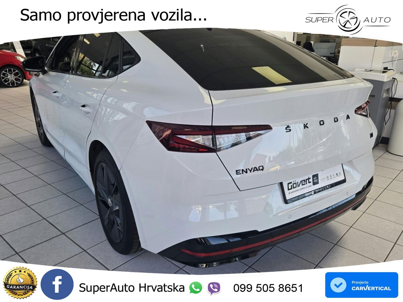 Škoda Enyaq iV RS 82 kWh (299 KS) AWD LED+GR SJED+ACC