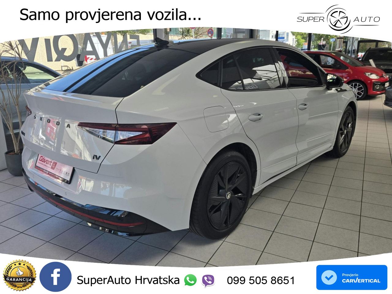 Škoda Enyaq iV RS 82 kWh (299 KS) AWD LED+GR SJED+ACC