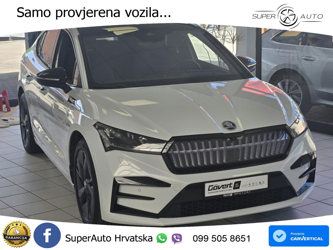 Škoda Enyaq iV RS 82 kWh (299 KS) AWD LED+GR SJED+ACC