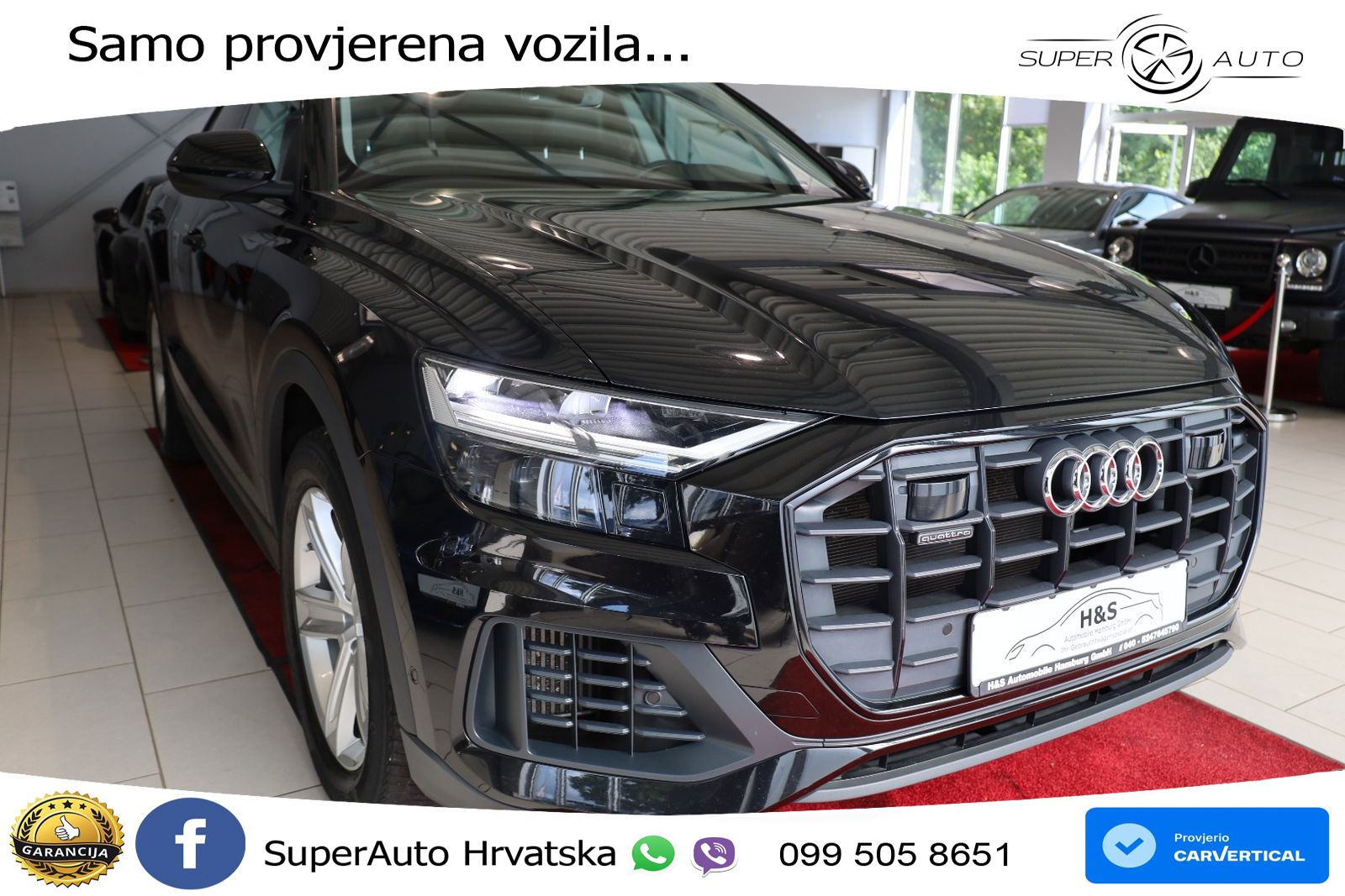 Audi Q8 55 TFSI V6 (340 KS) quattro Tiptronic