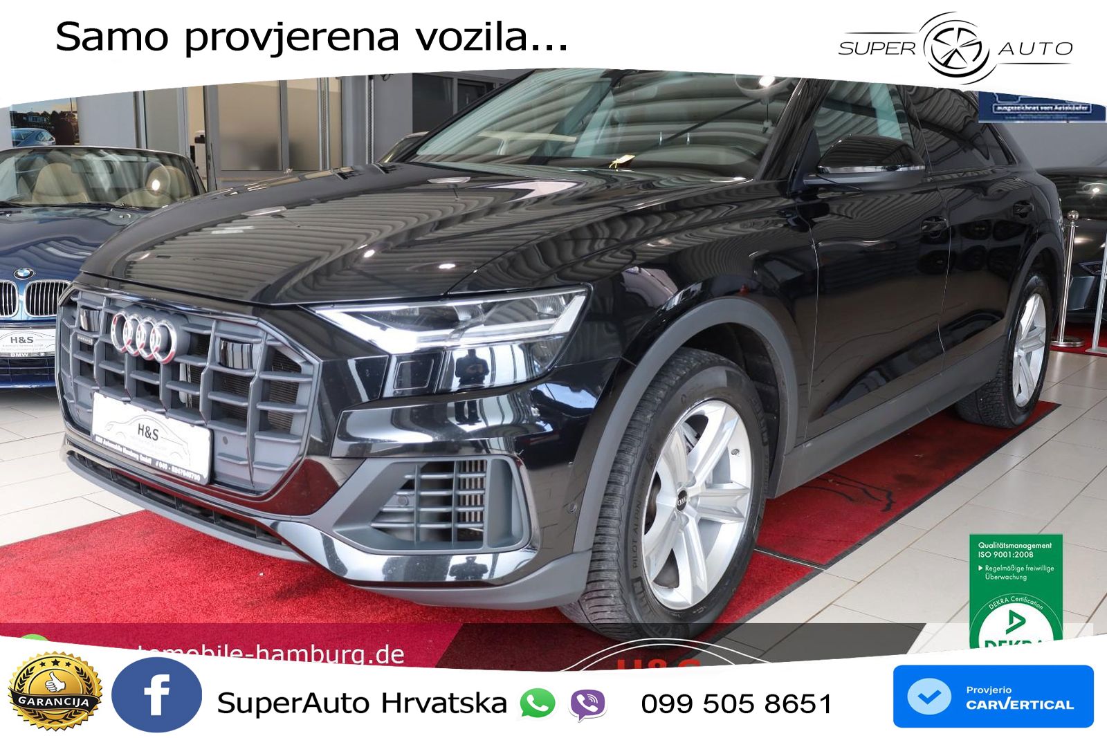Audi Q8 55 TFSI V6 (340 KS) quattro Tiptronic