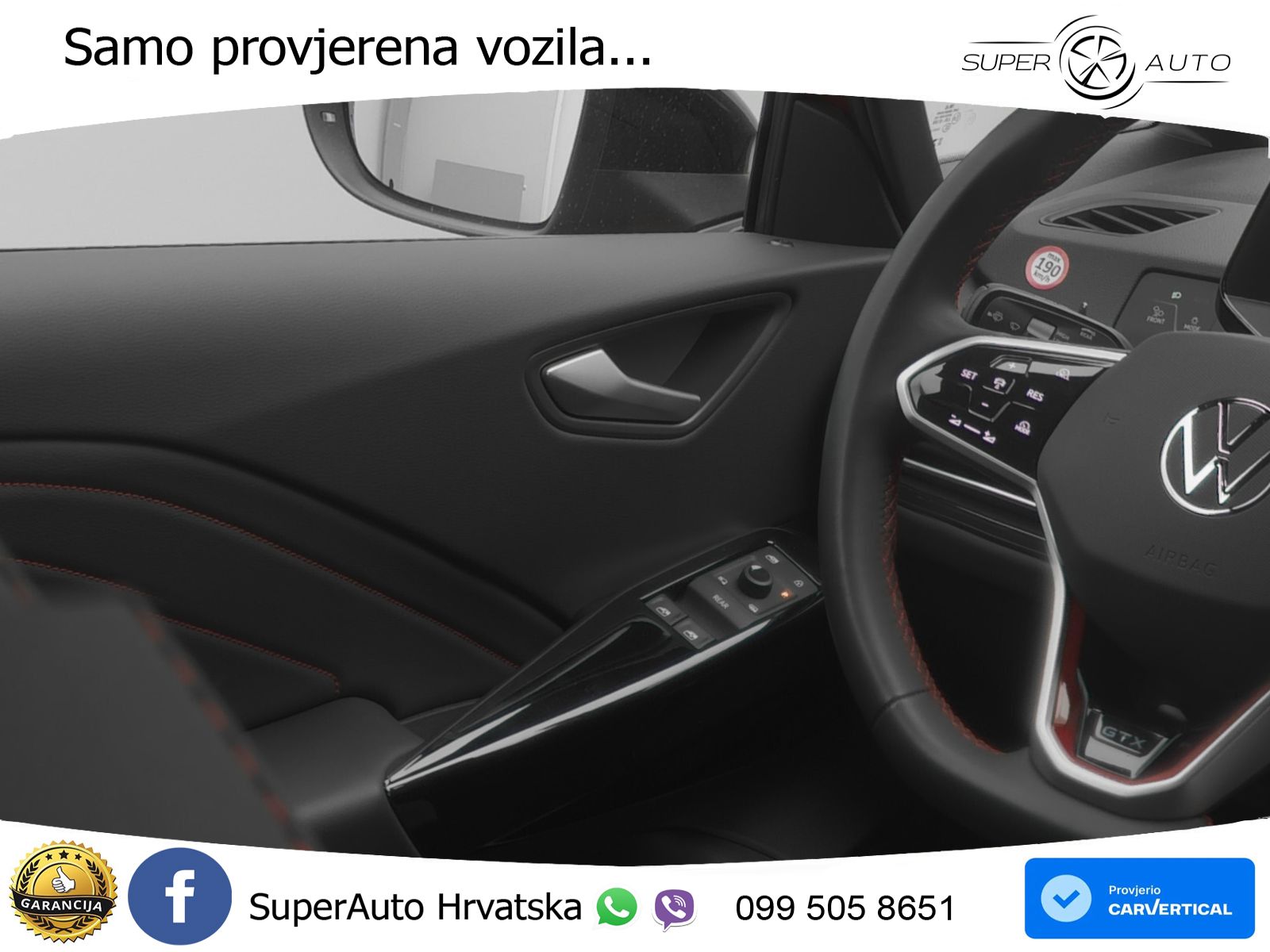 Volkswagen ID.3 GTX 84 kWh (286 KS) LED+GR SJED+ACC