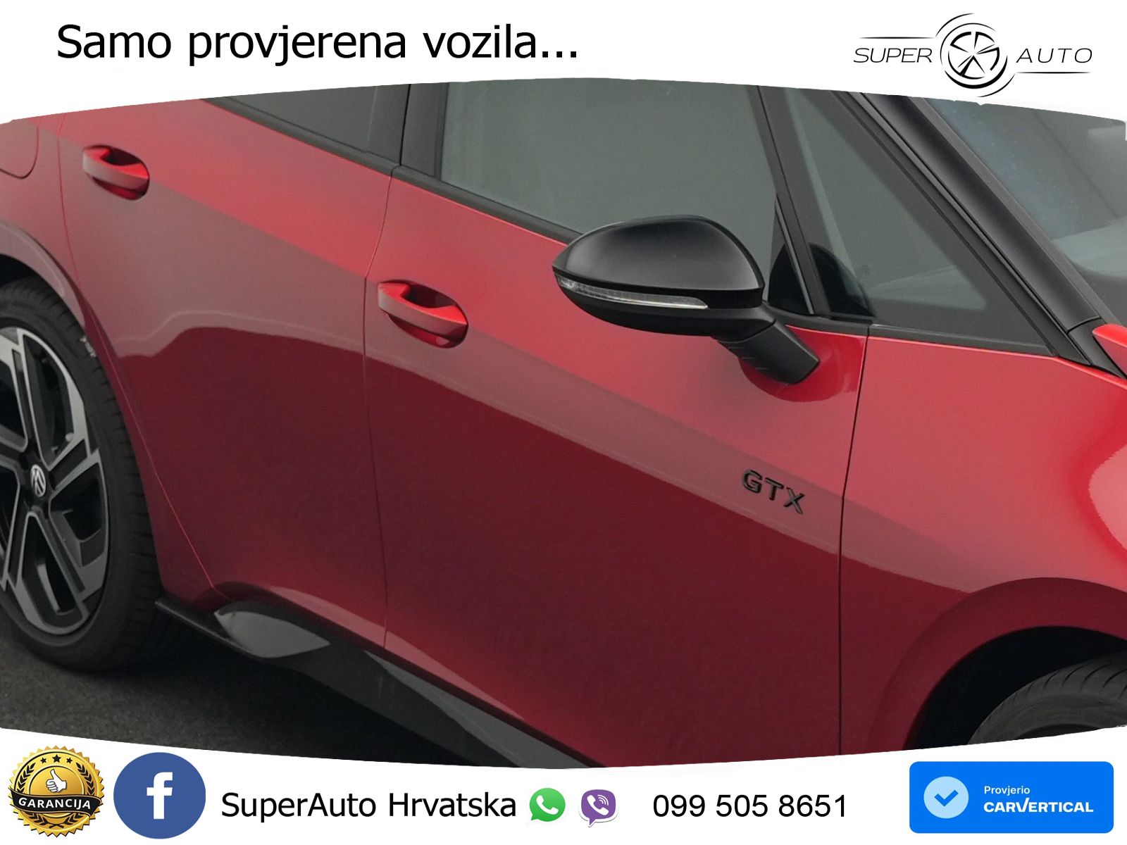 Volkswagen ID.3 GTX 84 kWh (286 KS) LED+GR SJED+ACC
