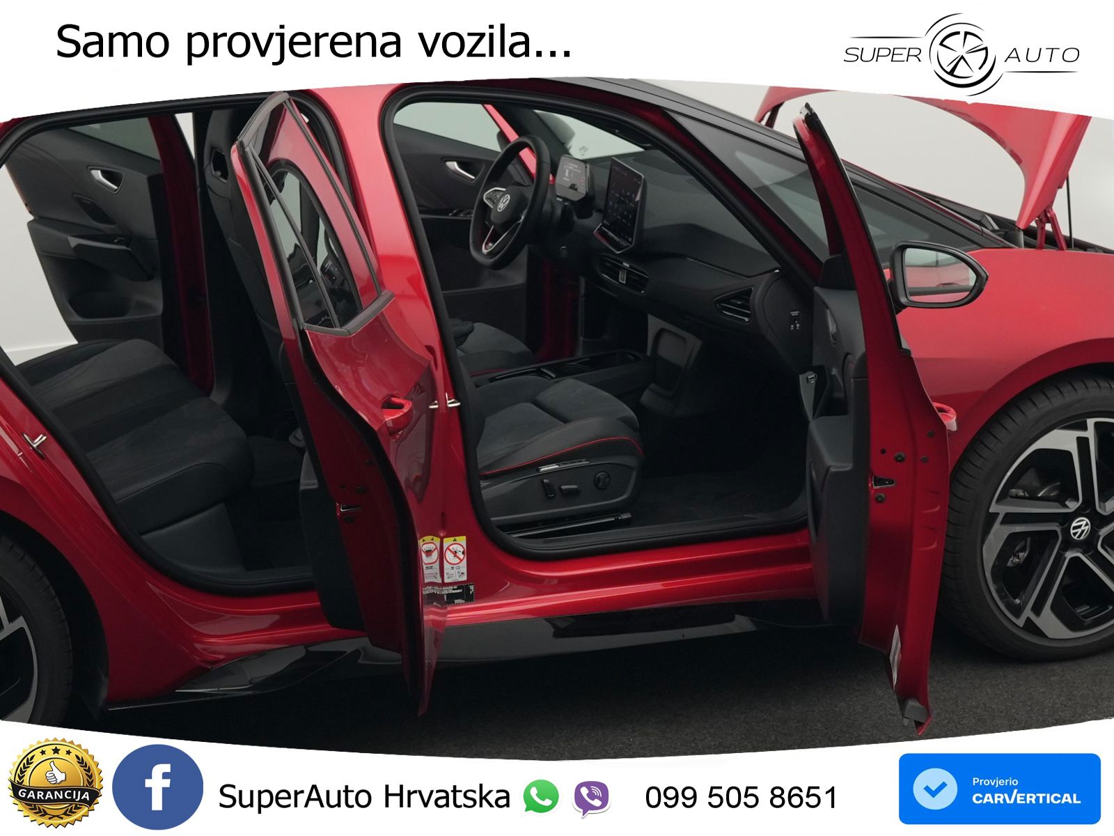 Volkswagen ID.3 GTX 84 kWh (286 KS) LED+GR SJED+ACC