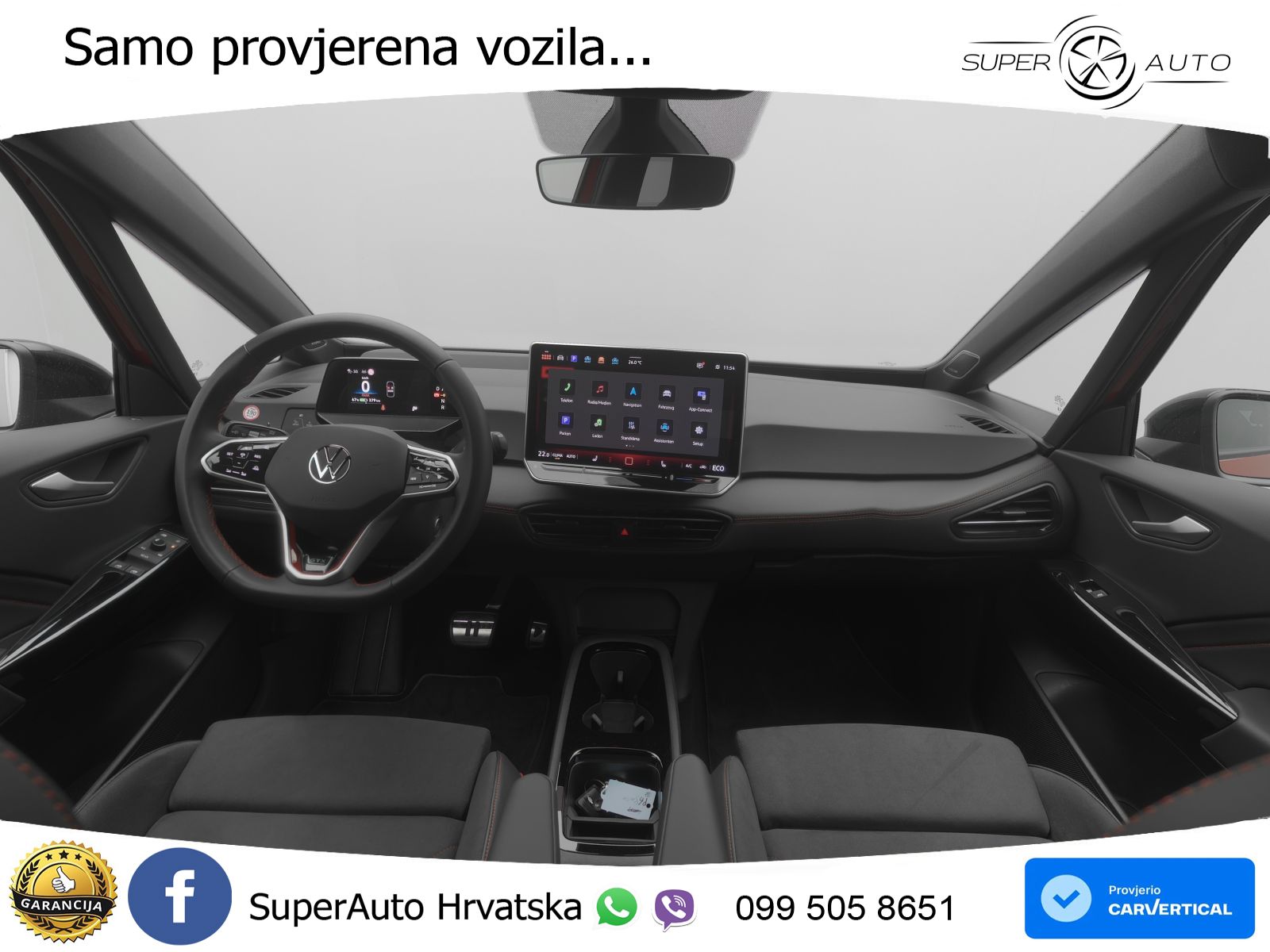 Volkswagen ID.3 GTX 84 kWh (286 KS) LED+GR SJED+ACC