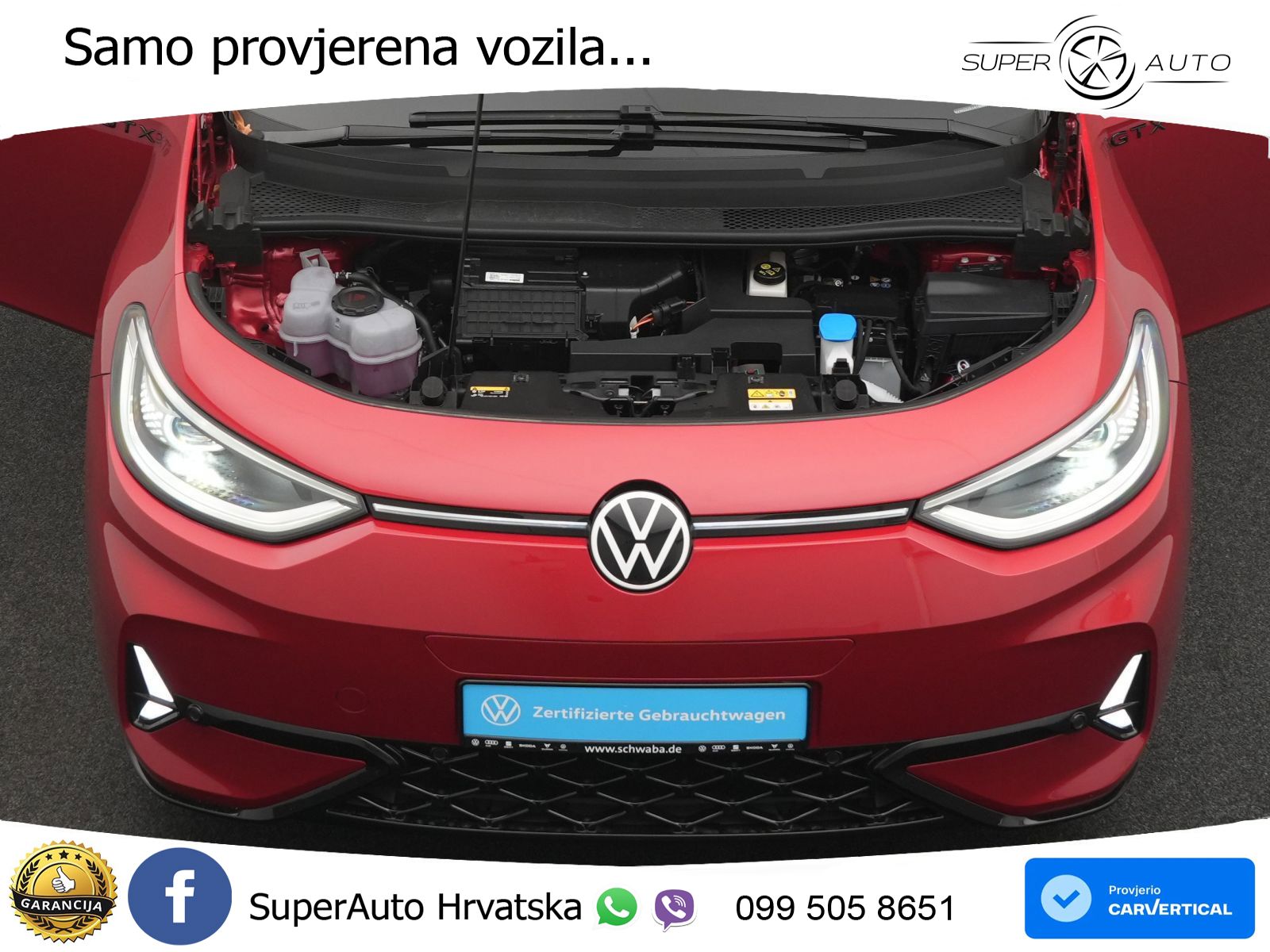 Volkswagen ID.3 GTX 84 kWh (286 KS) LED+GR SJED+ACC