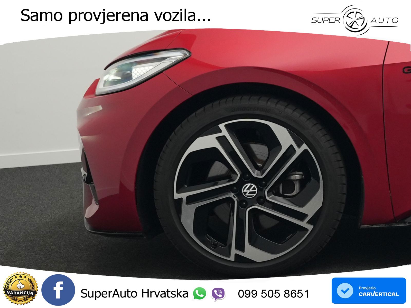 Volkswagen ID.3 GTX 84 kWh (286 KS) LED+GR SJED+ACC