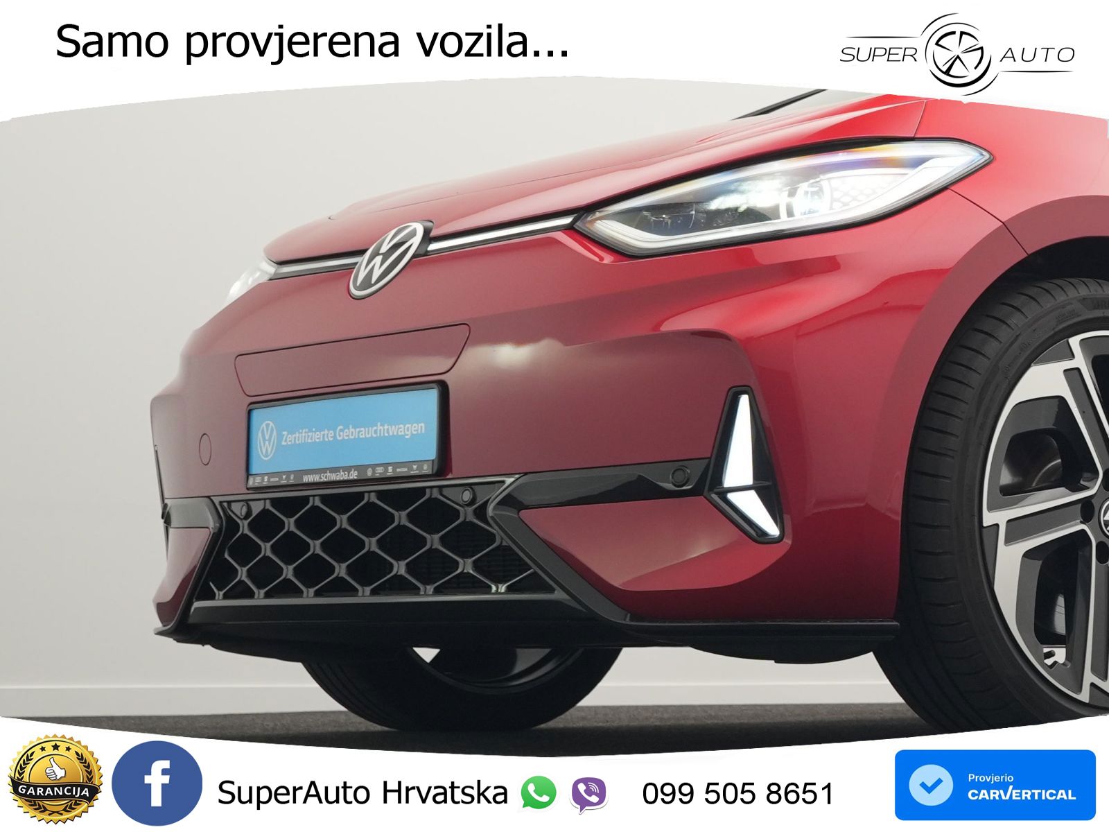 Volkswagen ID.3 GTX 84 kWh (286 KS) LED+GR SJED+ACC