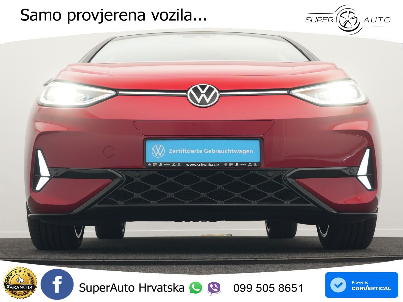Volkswagen ID.3 GTX 84 kWh (286 KS) LED+GR SJED+ACC