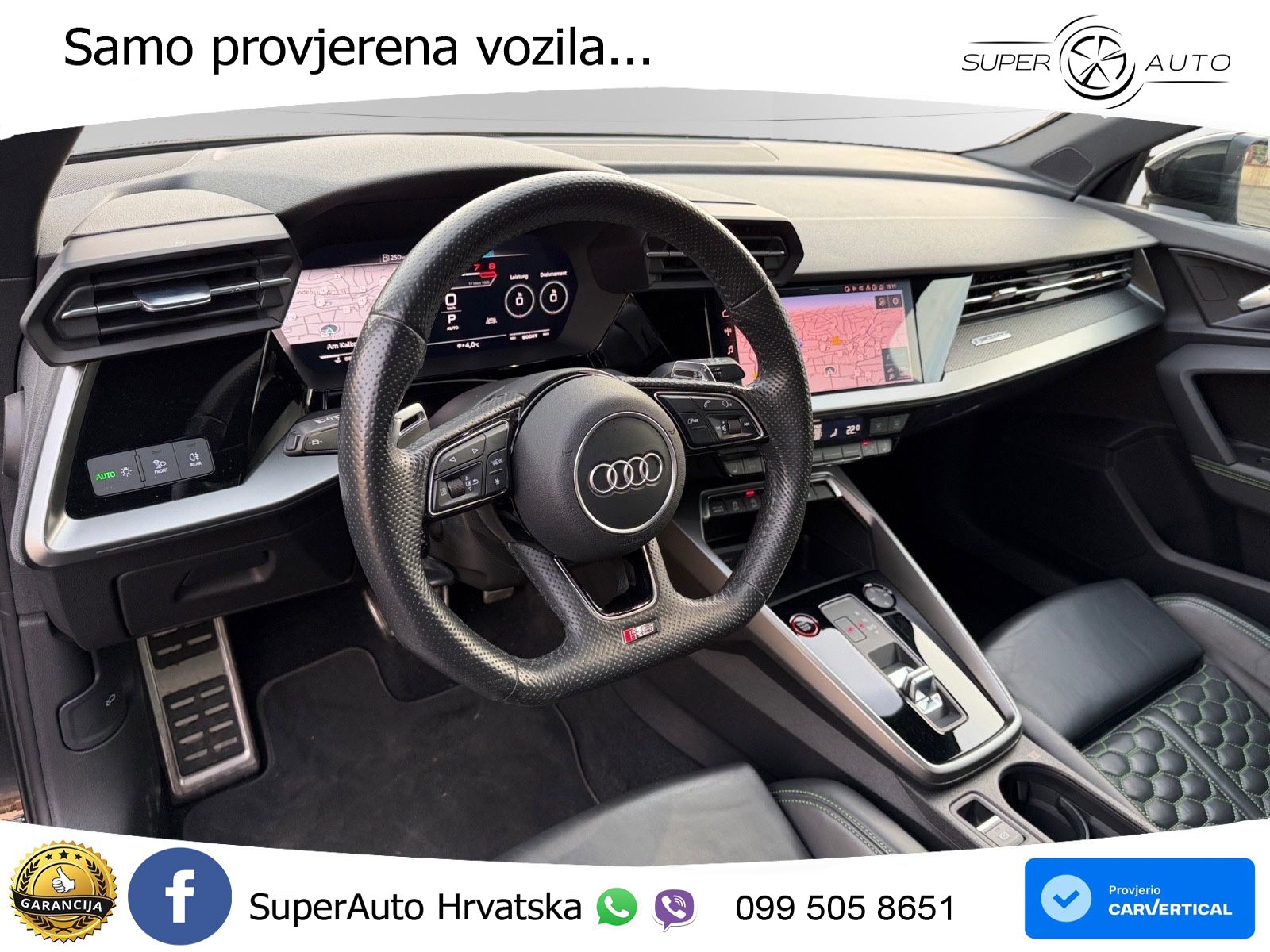 Audi RS3 Sportback 2.5 TFSI (400 KS) quattro S tronic