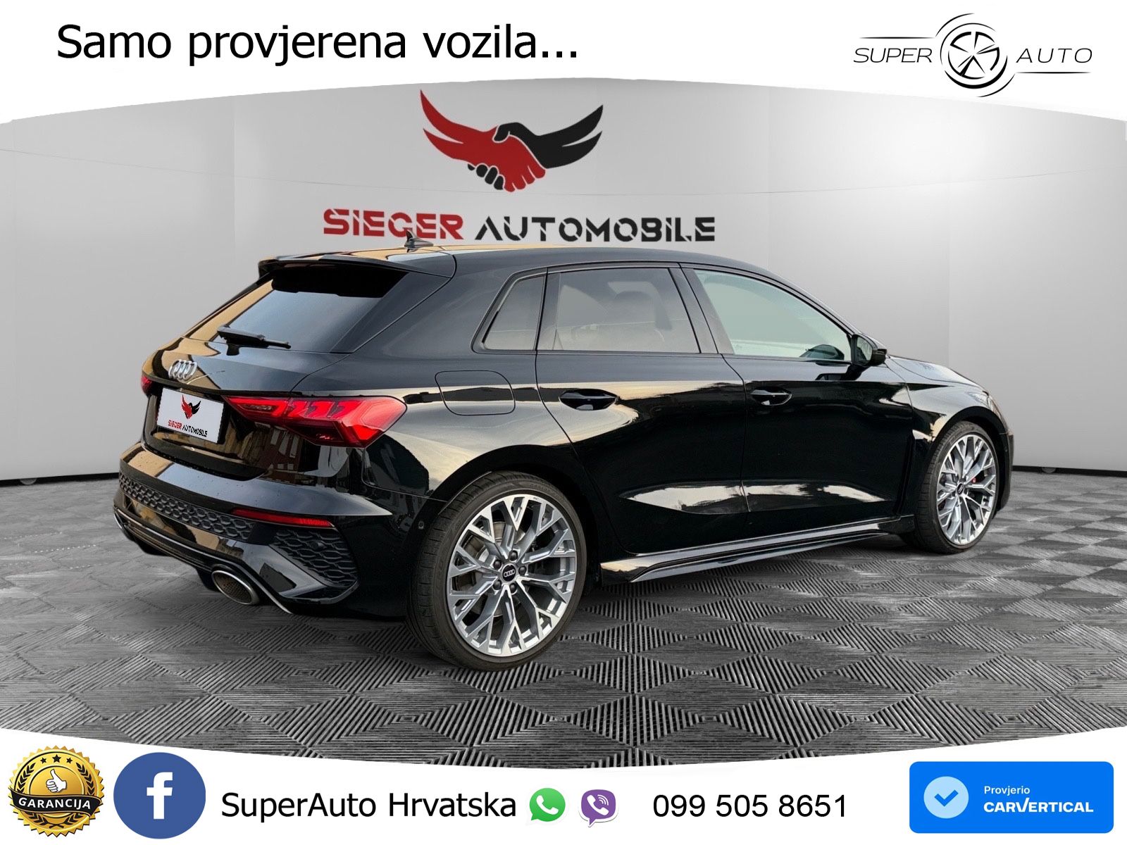 Audi RS3 Sportback 2.5 TFSI (400 KS) quattro S tronic