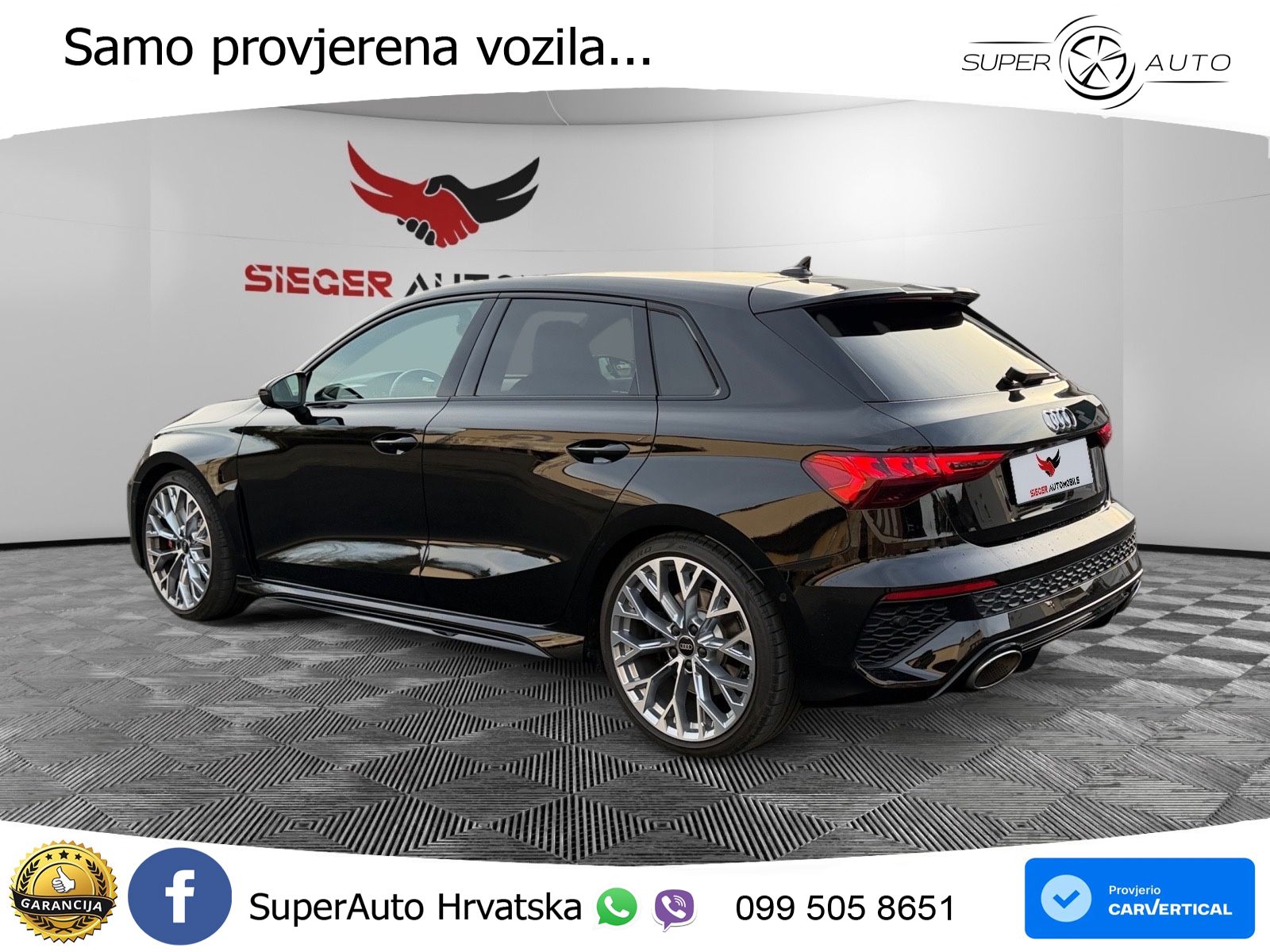 Audi RS3 Sportback 2.5 TFSI (400 KS) quattro S tronic
