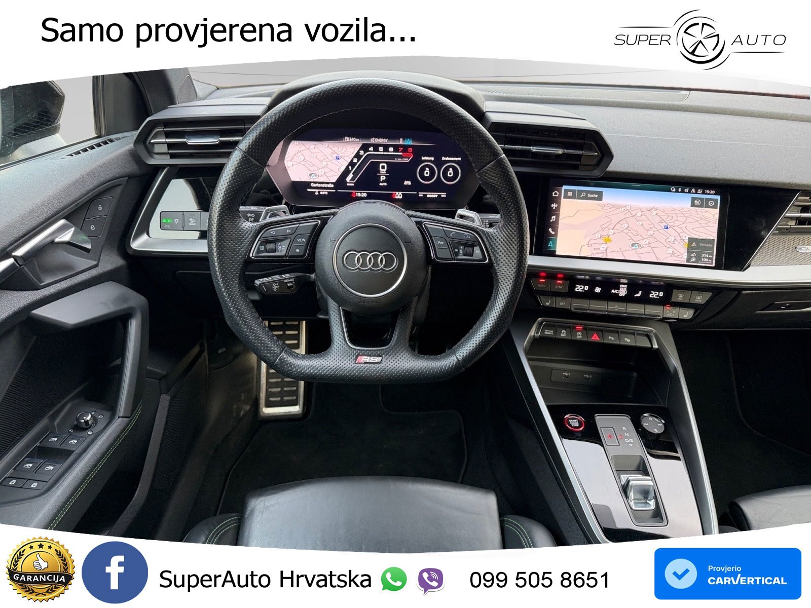 Audi RS3 Sportback 2.5 TFSI (400 KS) quattro S tronic