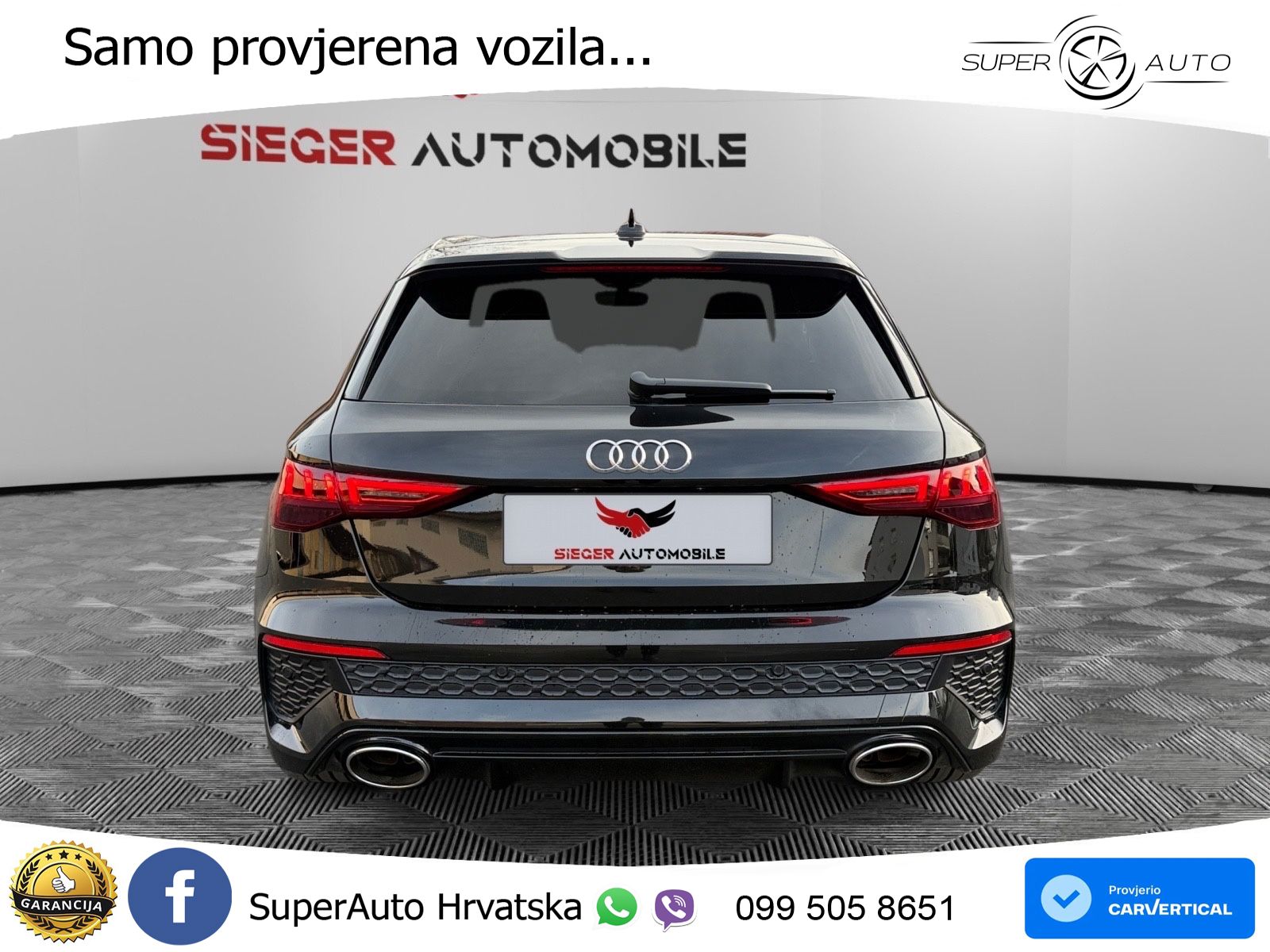 Audi RS3 Sportback 2.5 TFSI (400 KS) quattro S tronic