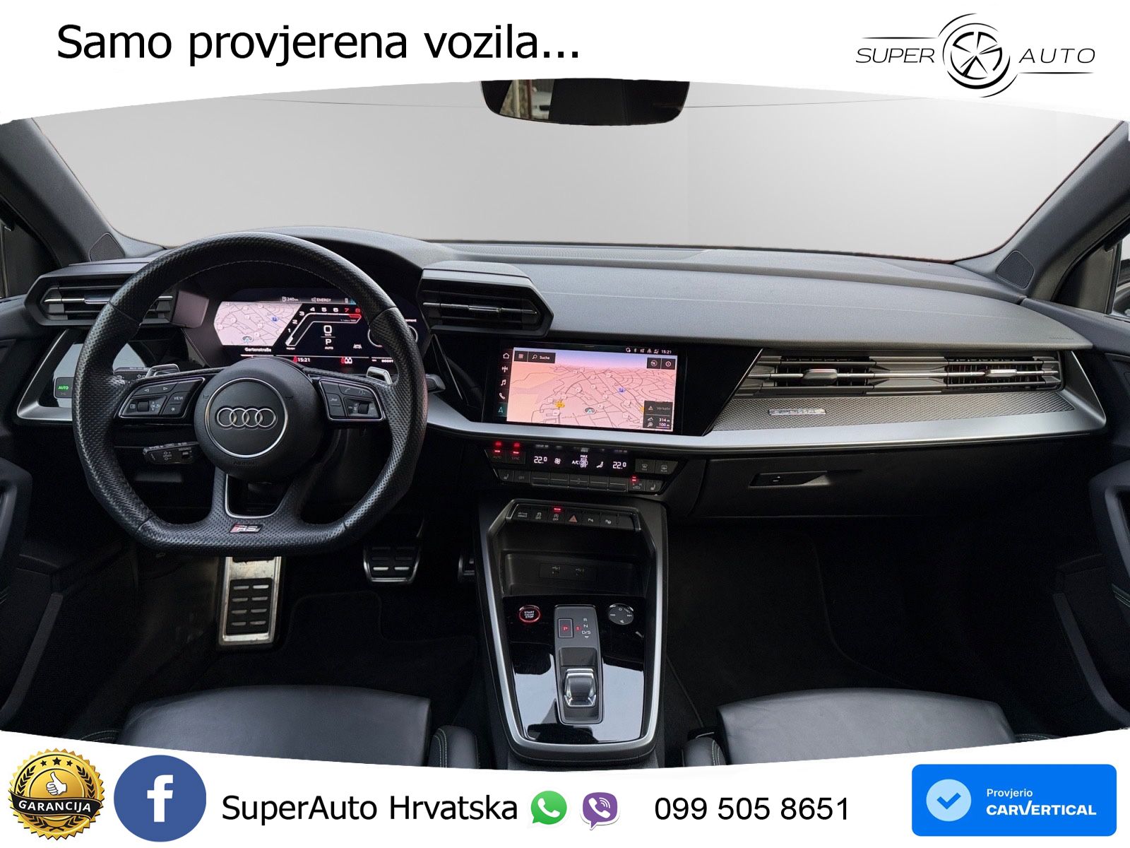 Audi RS3 Sportback 2.5 TFSI (400 KS) quattro S tronic