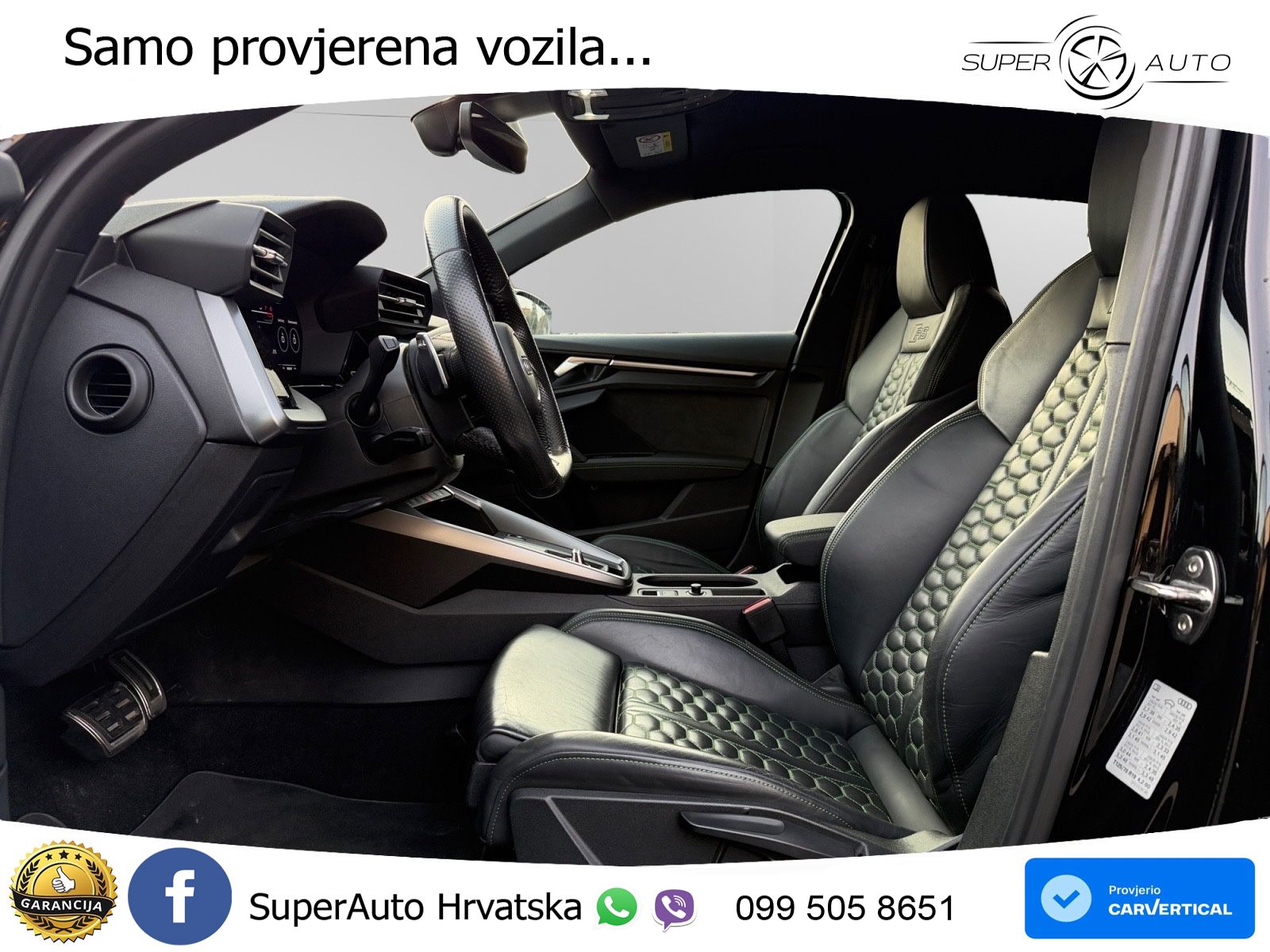 Audi RS3 Sportback 2.5 TFSI (400 KS) quattro S tronic