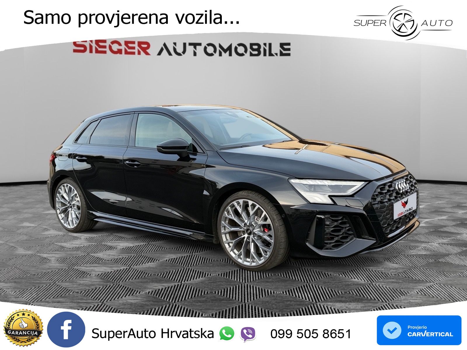 Audi RS3 Sportback 2.5 TFSI (400 KS) quattro S tronic