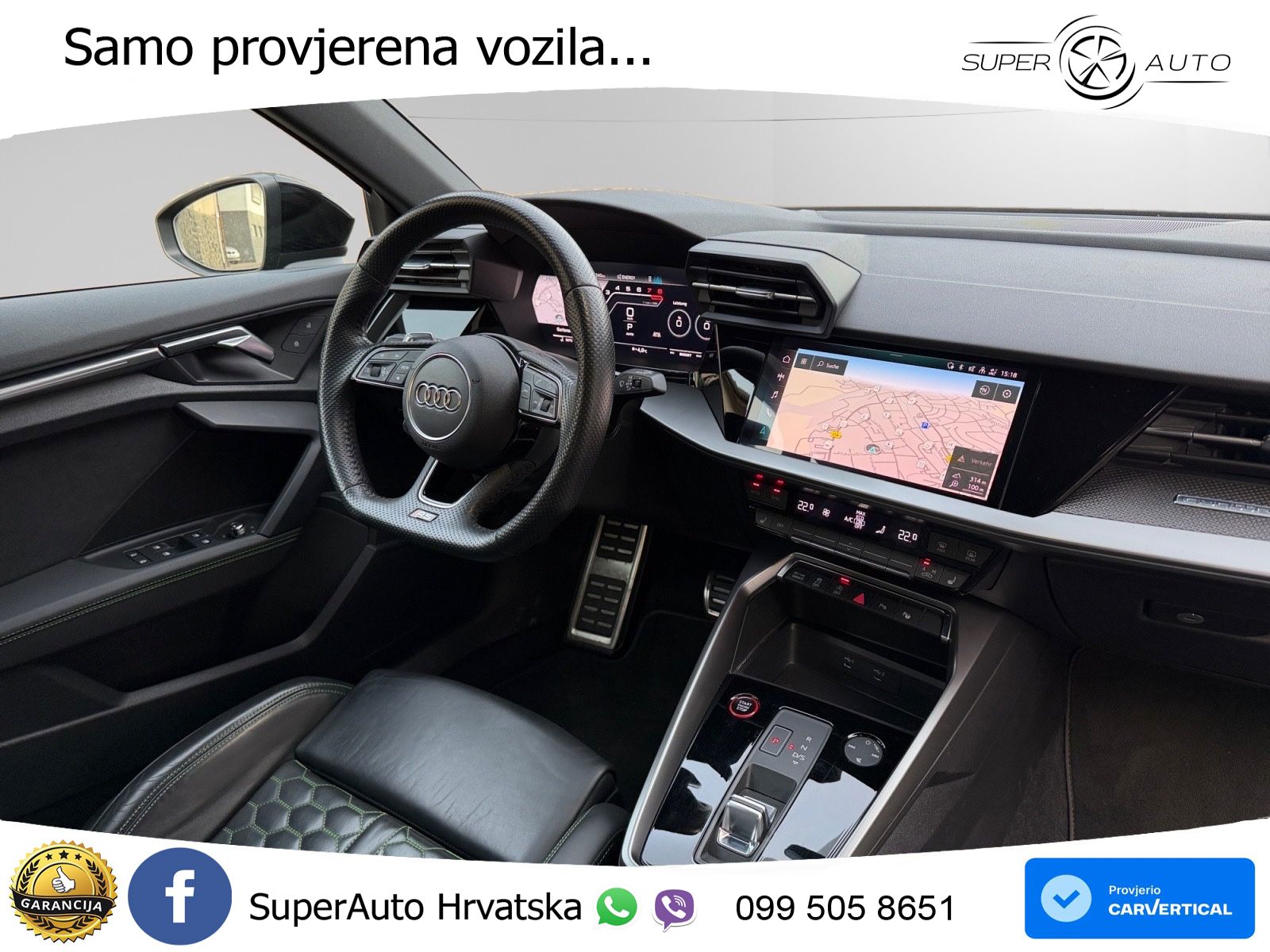Audi RS3 Sportback 2.5 TFSI (400 KS) quattro S tronic