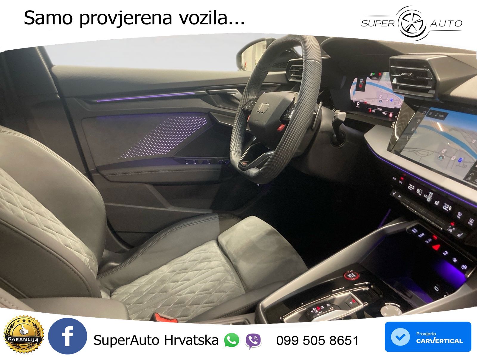 Audi RS3 Sportback 2.5 TFSI (400 KS) quattro S tronic LED+GR SJED+ACC