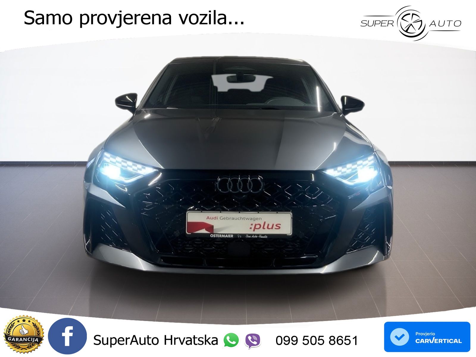 Audi RS3 Sportback 2.5 TFSI (400 KS) quattro S tronic LED+GR SJED+ACC