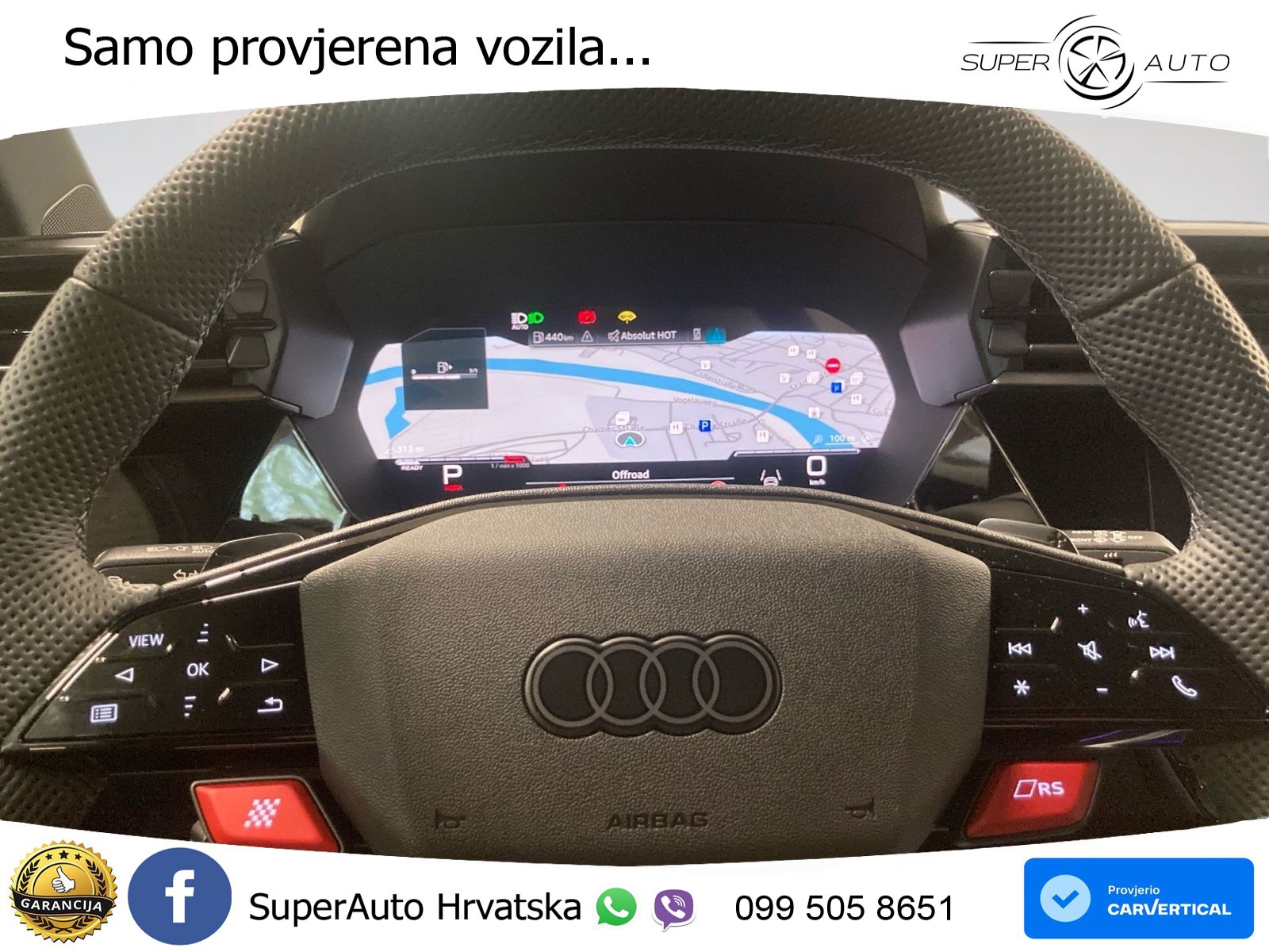 Audi RS3 Sportback 2.5 TFSI (400 KS) quattro S tronic LED+GR SJED+ACC
