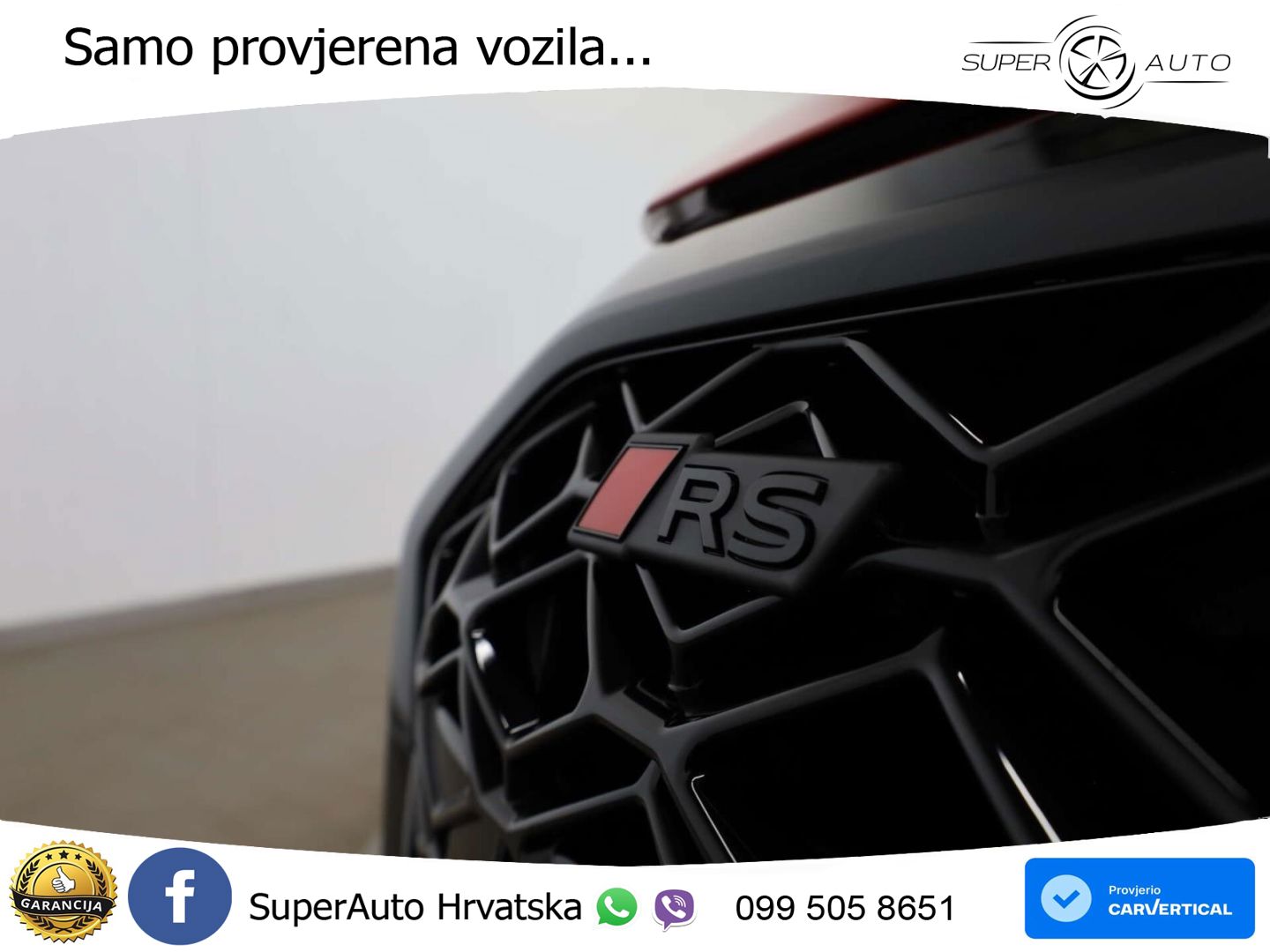 Audi RS3 Sedan 2.5 TFSI (400 KS) quattro S tronic LED+GR SJED+ACC