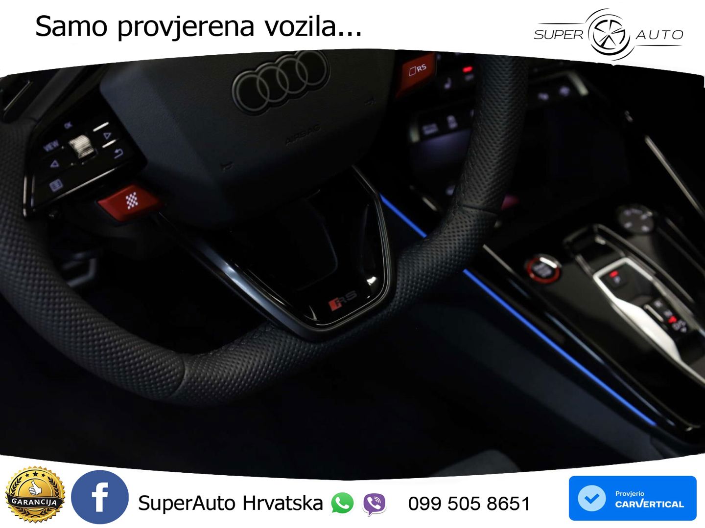 Audi RS3 Sedan 2.5 TFSI (400 KS) quattro S tronic LED+GR SJED+ACC