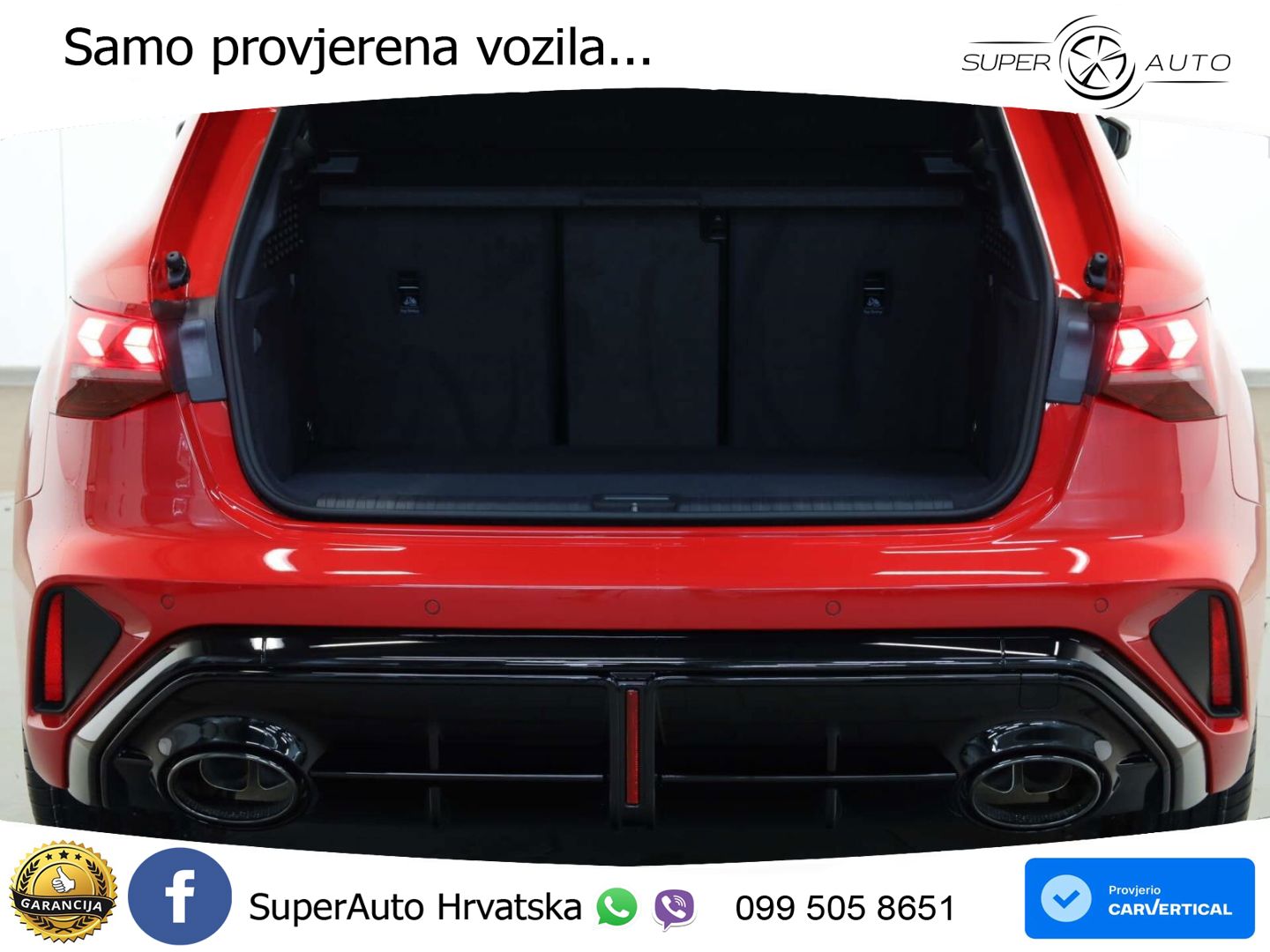 Audi RS3 Sedan 2.5 TFSI (400 KS) quattro S tronic LED+GR SJED+ACC