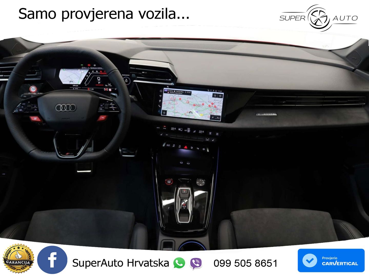 Audi RS3 Sedan 2.5 TFSI (400 KS) quattro S tronic LED+GR SJED+ACC