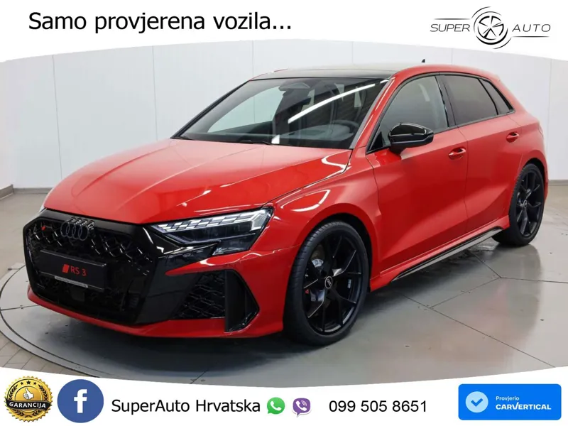 Audi RS3 Sedan 2.5 TFSI (400 KS) quattro S tronic LED+GR SJED+ACC