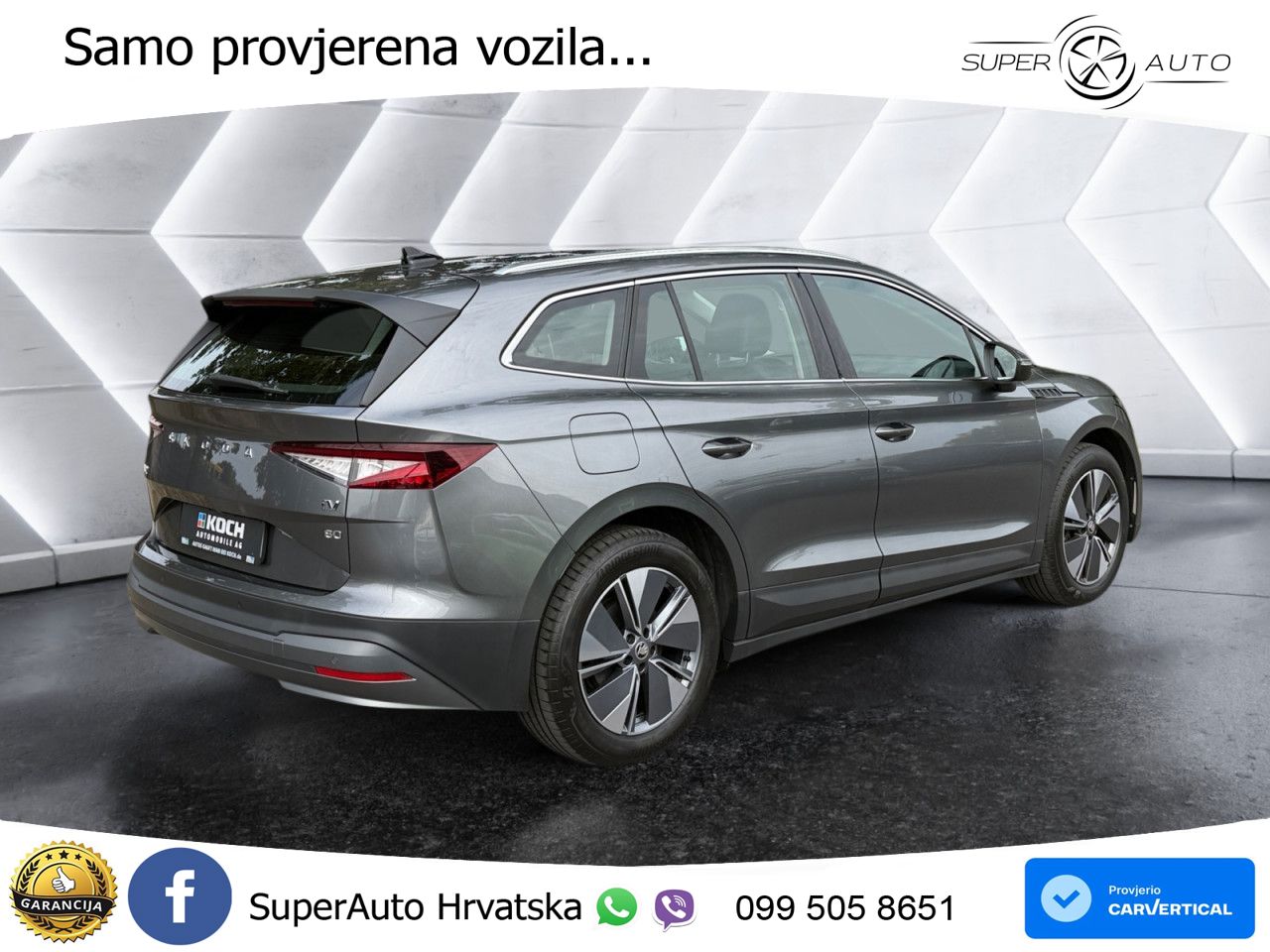 Škoda Enyaq iV 80 82 kWh (204 KS)