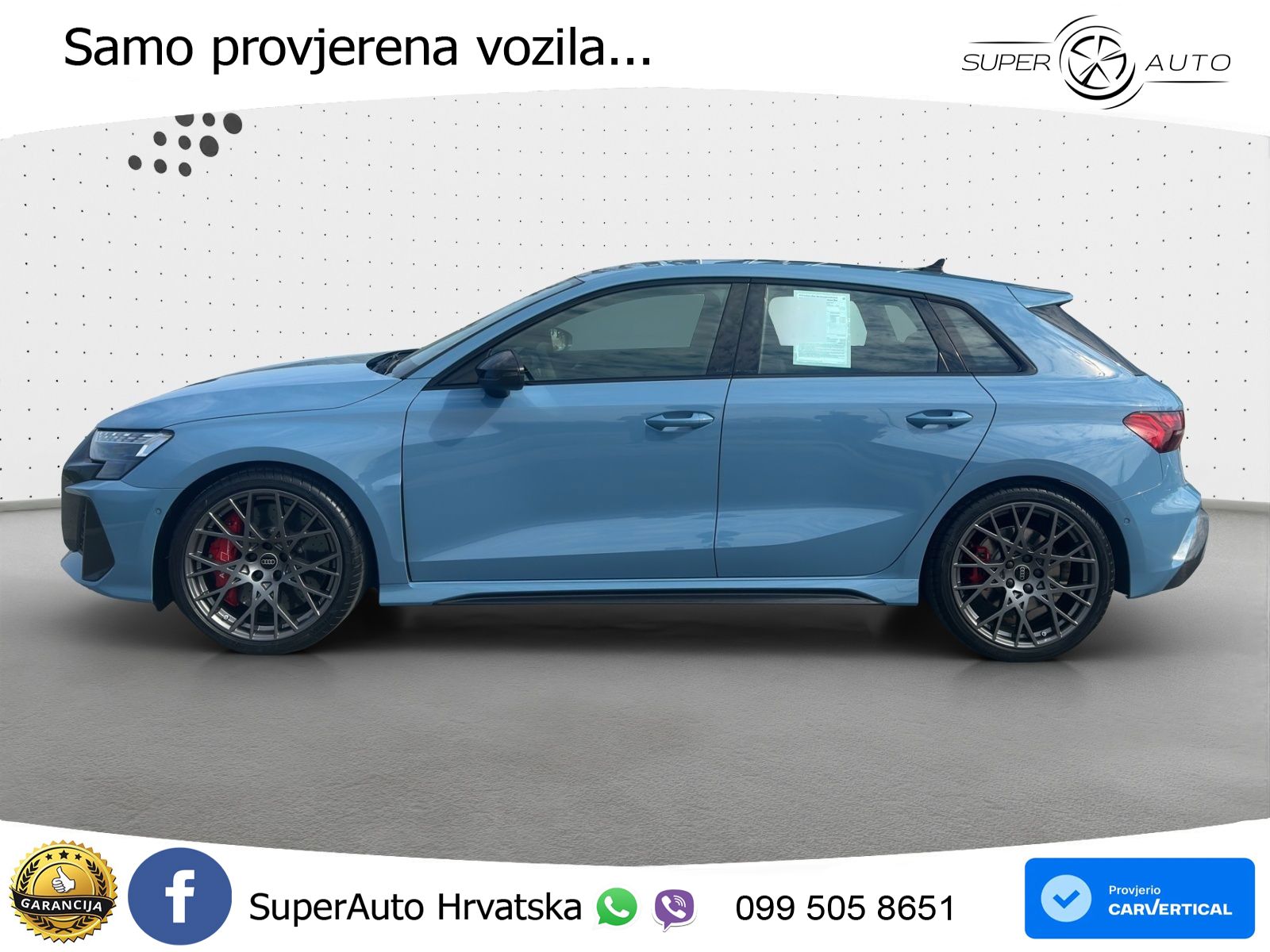 Audi RS3 Sedan 2.5 TFSI (400 KS) quattro S tronic LED+GR SJED+ACC