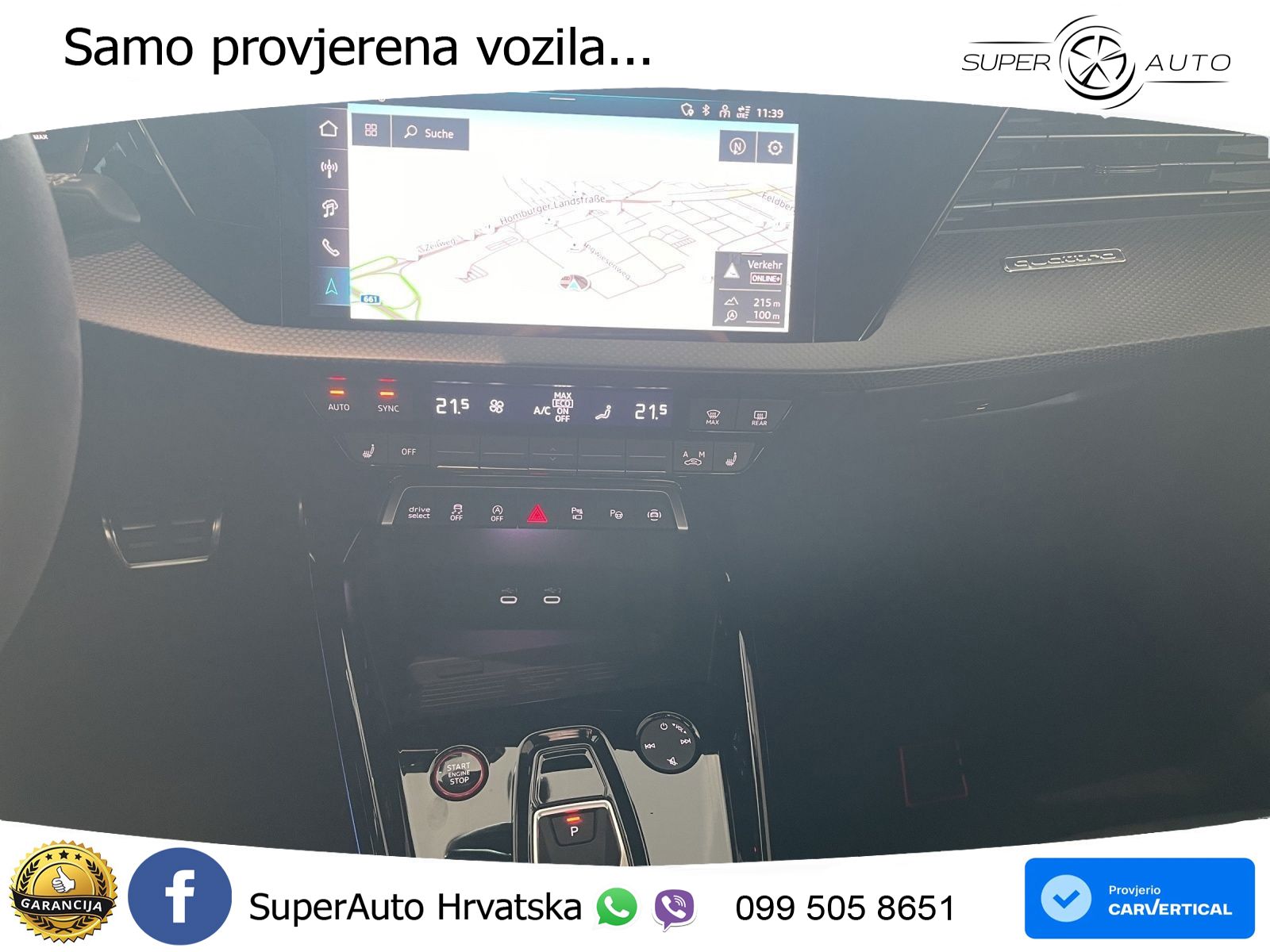 Audi RS3 Sedan 2.5 TFSI (400 KS) quattro S tronic LED+GR SJED+ACC