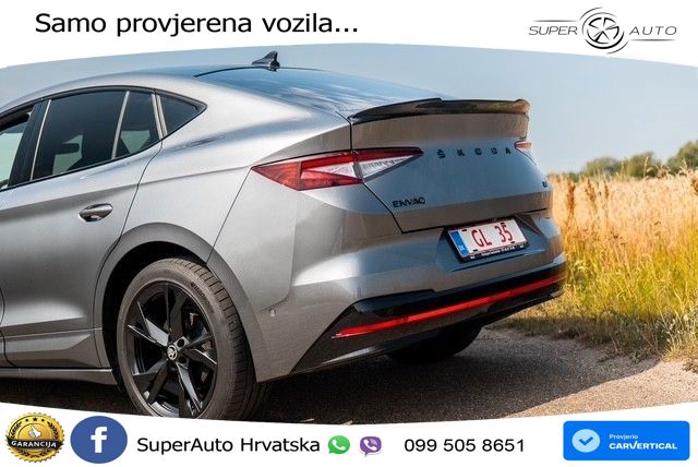 Škoda Enyaq Coupe iV RS 82 kWh (299 KS) AWD Suite LED+GR SJED+ACC