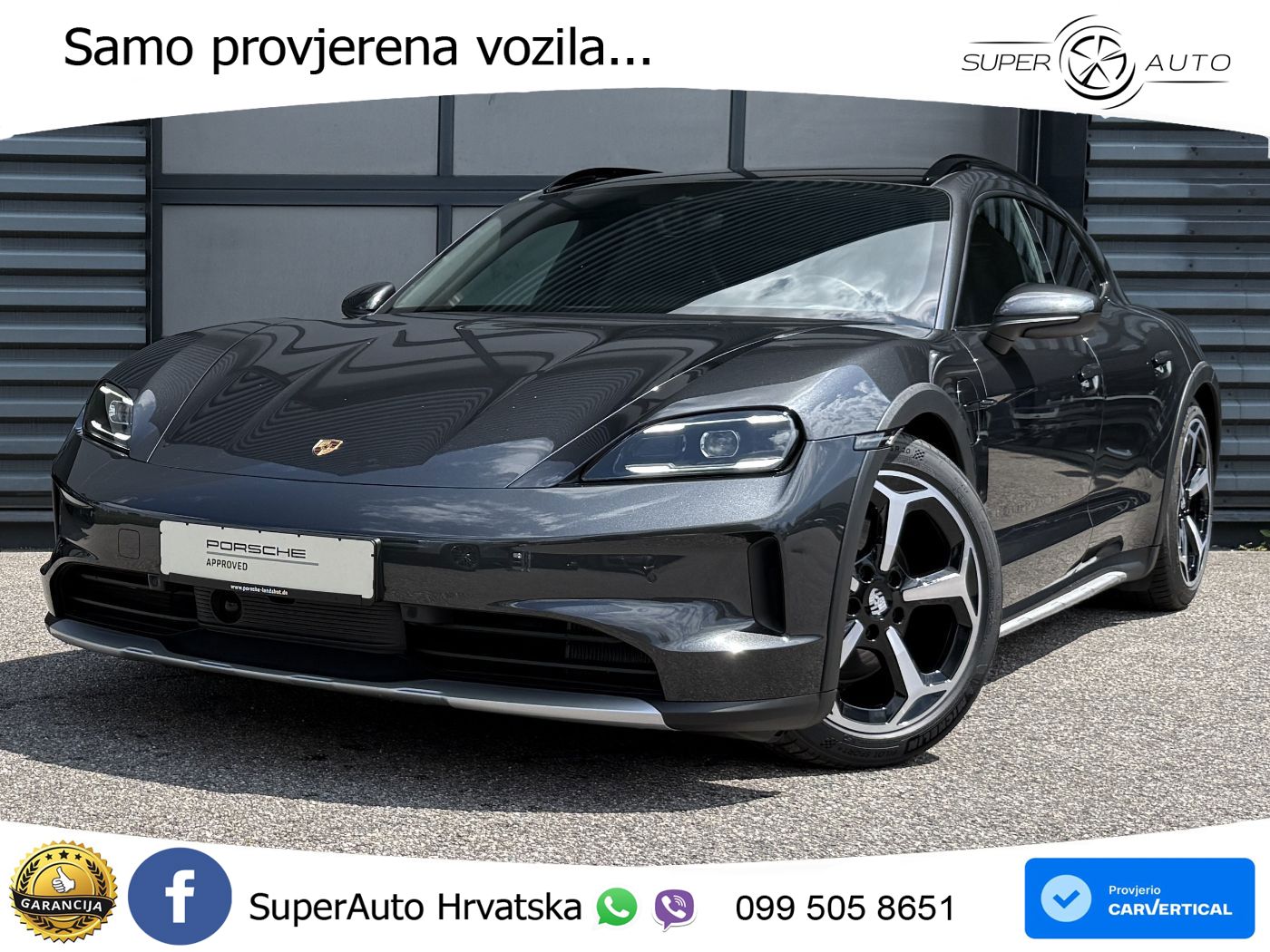 Porsche Taycan Cross Turismo 4 105 kWh (435 KS)