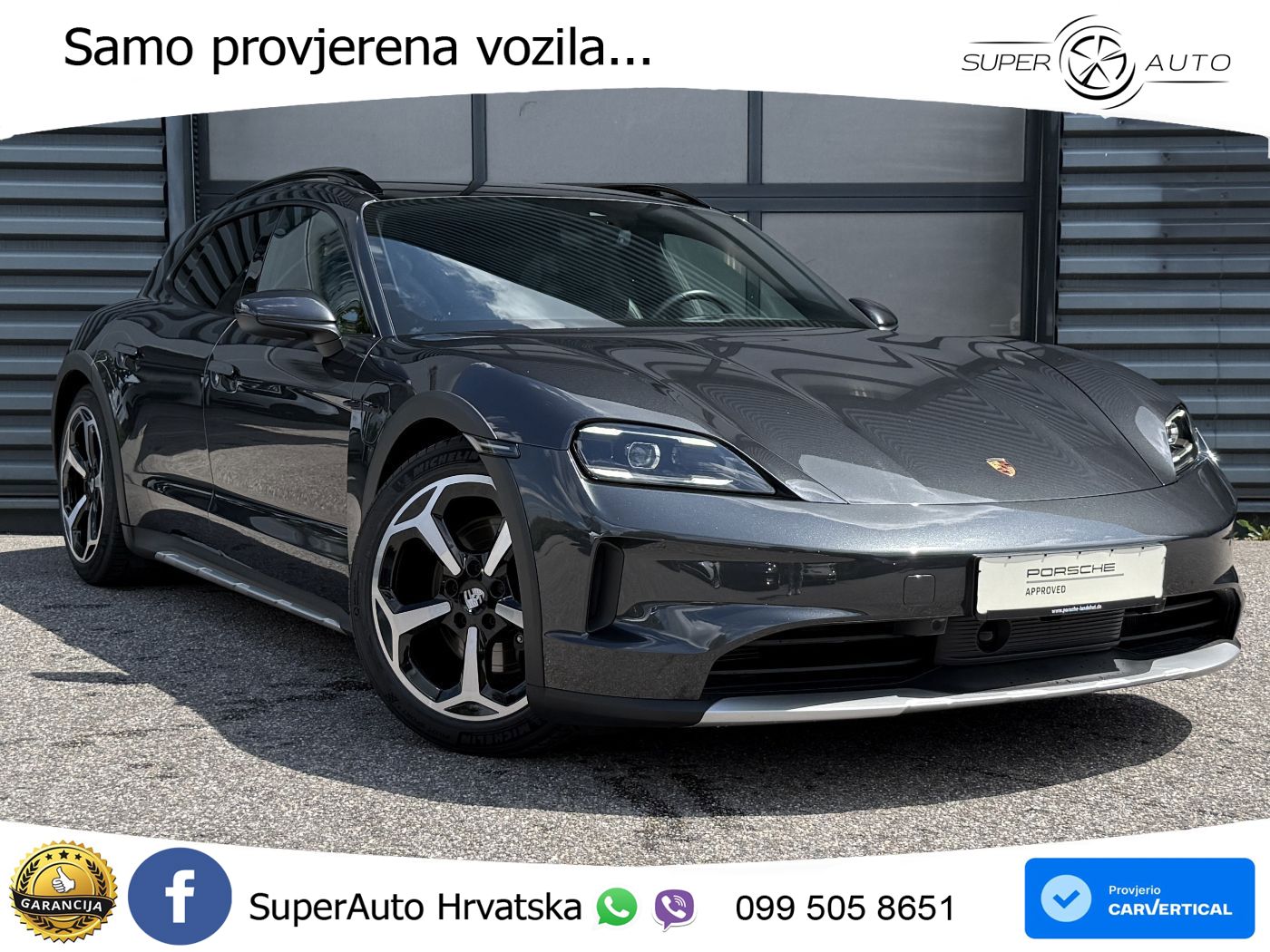 Porsche Taycan Cross Turismo 4 105 kWh (435 KS)
