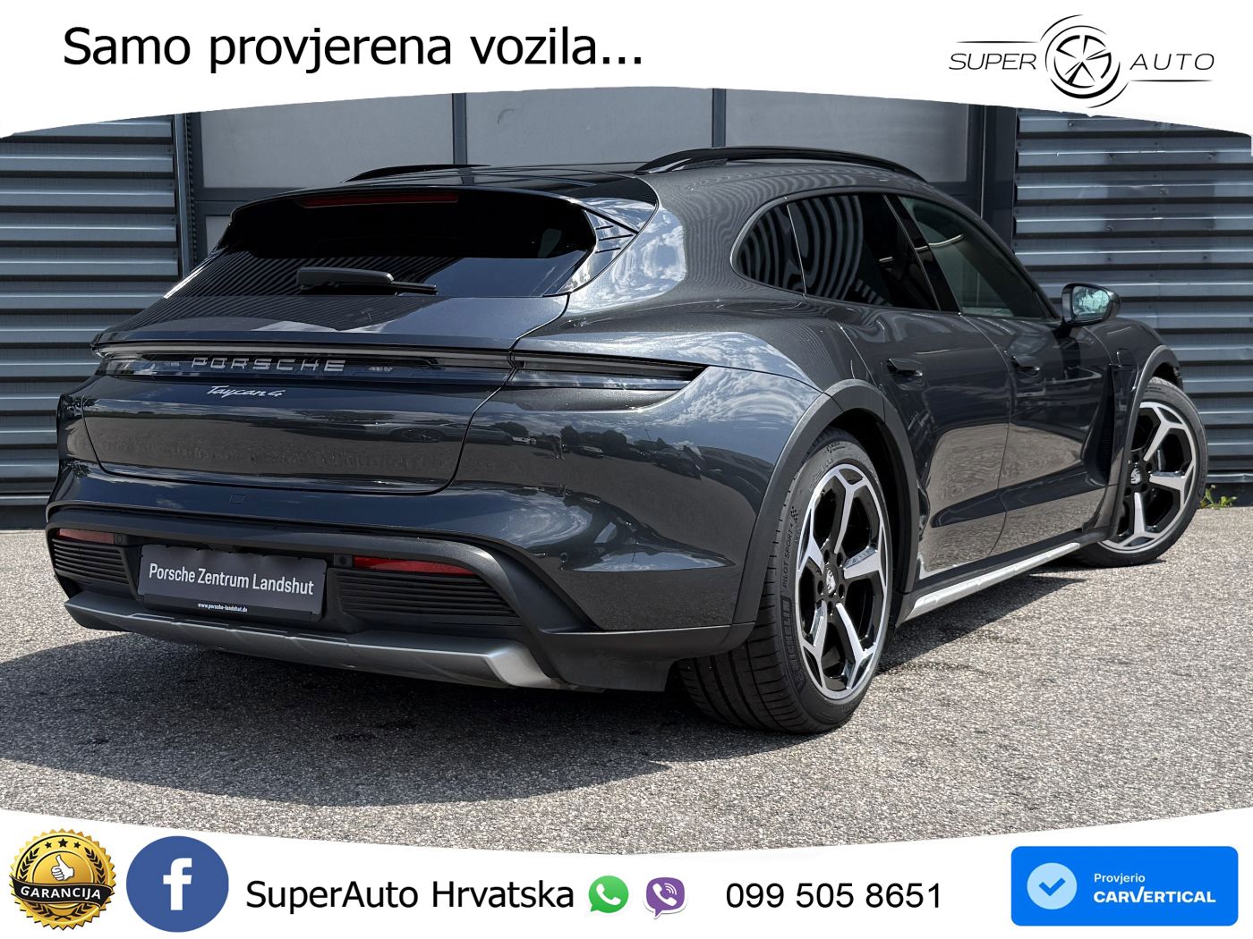 Porsche Taycan Cross Turismo 4 105 kWh (435 KS)